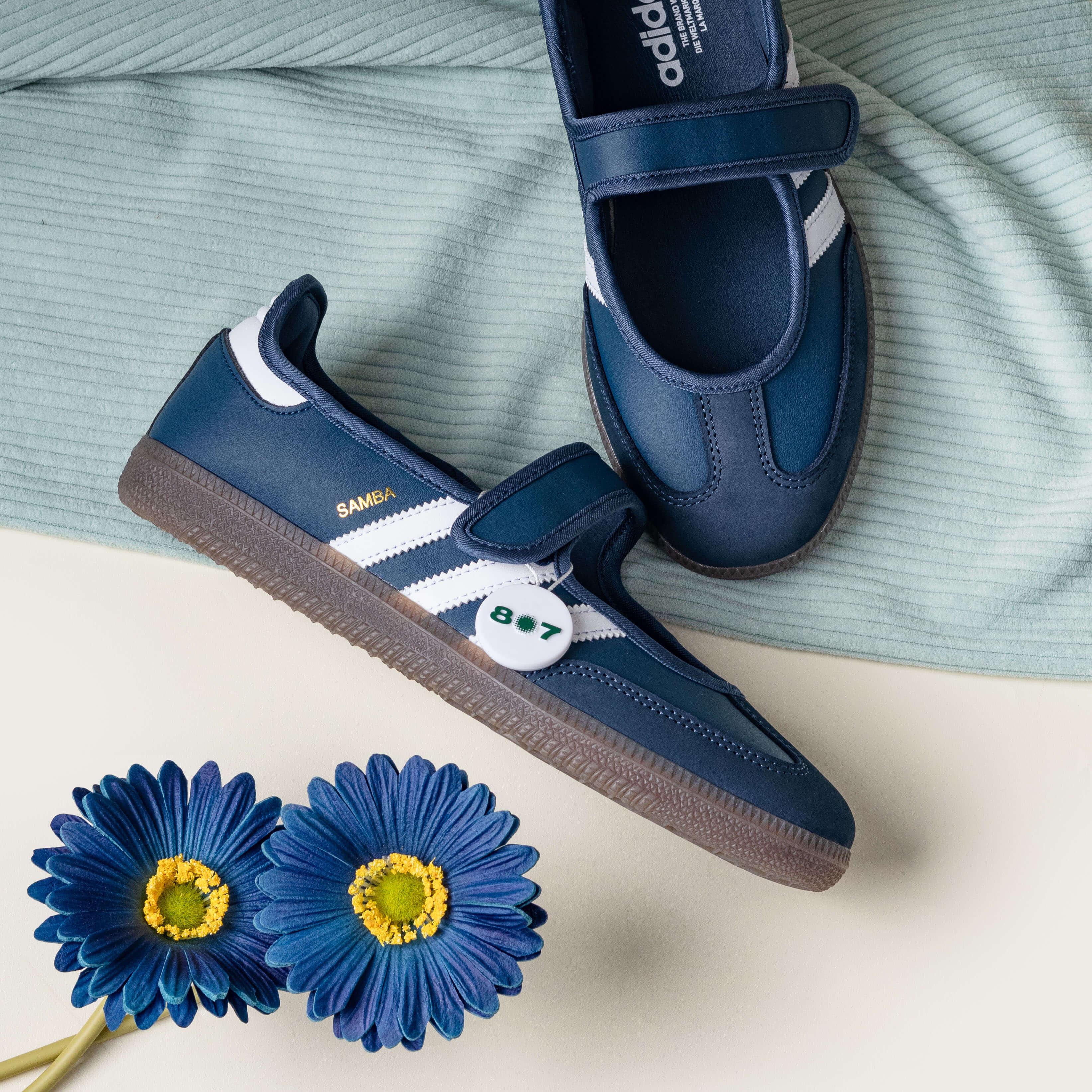 Adidas Samba Jane Crew Navy White