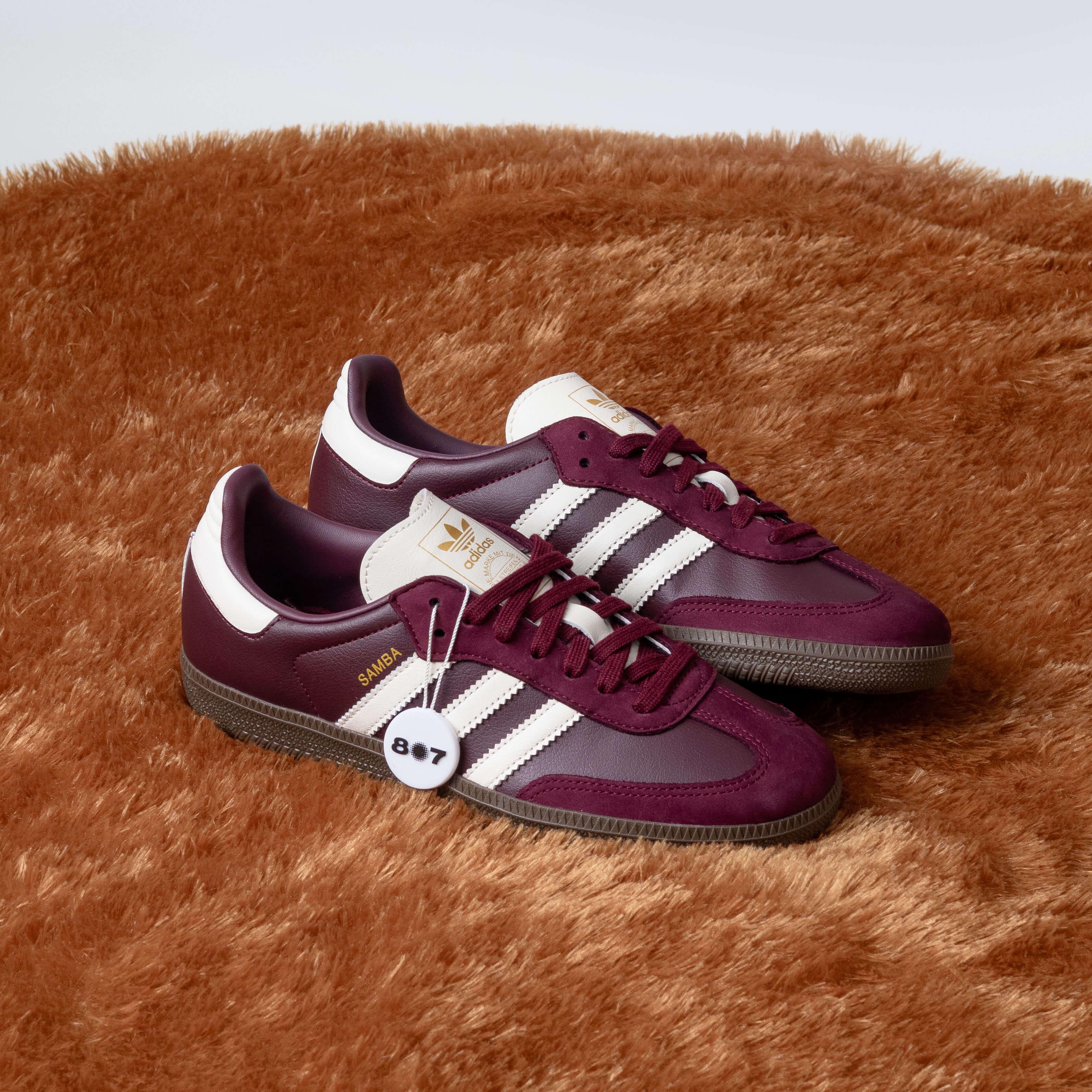 Adidas Samba OG Maroon Off White Gum