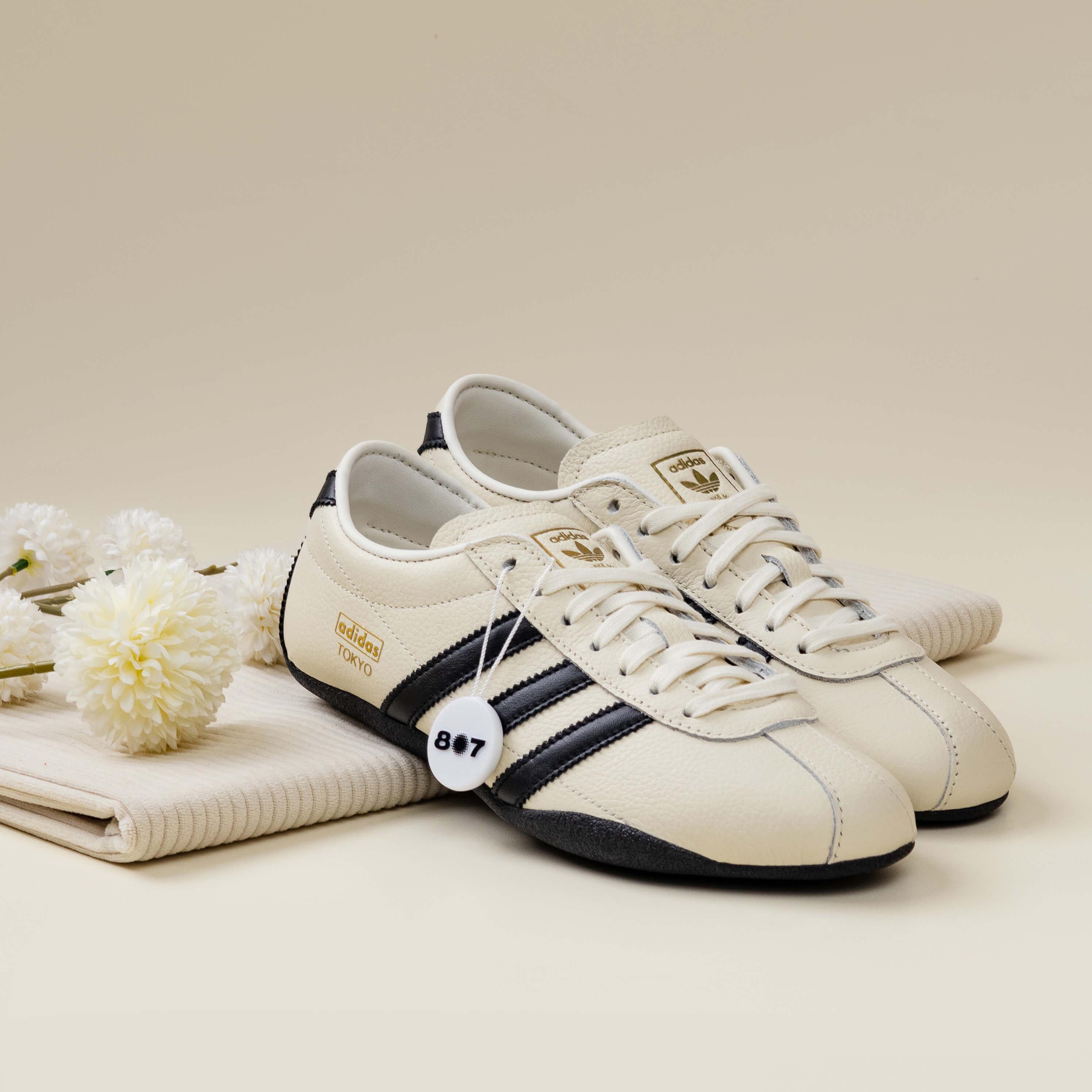 Adidas Tokyo Off White Core Black Gold Metallic