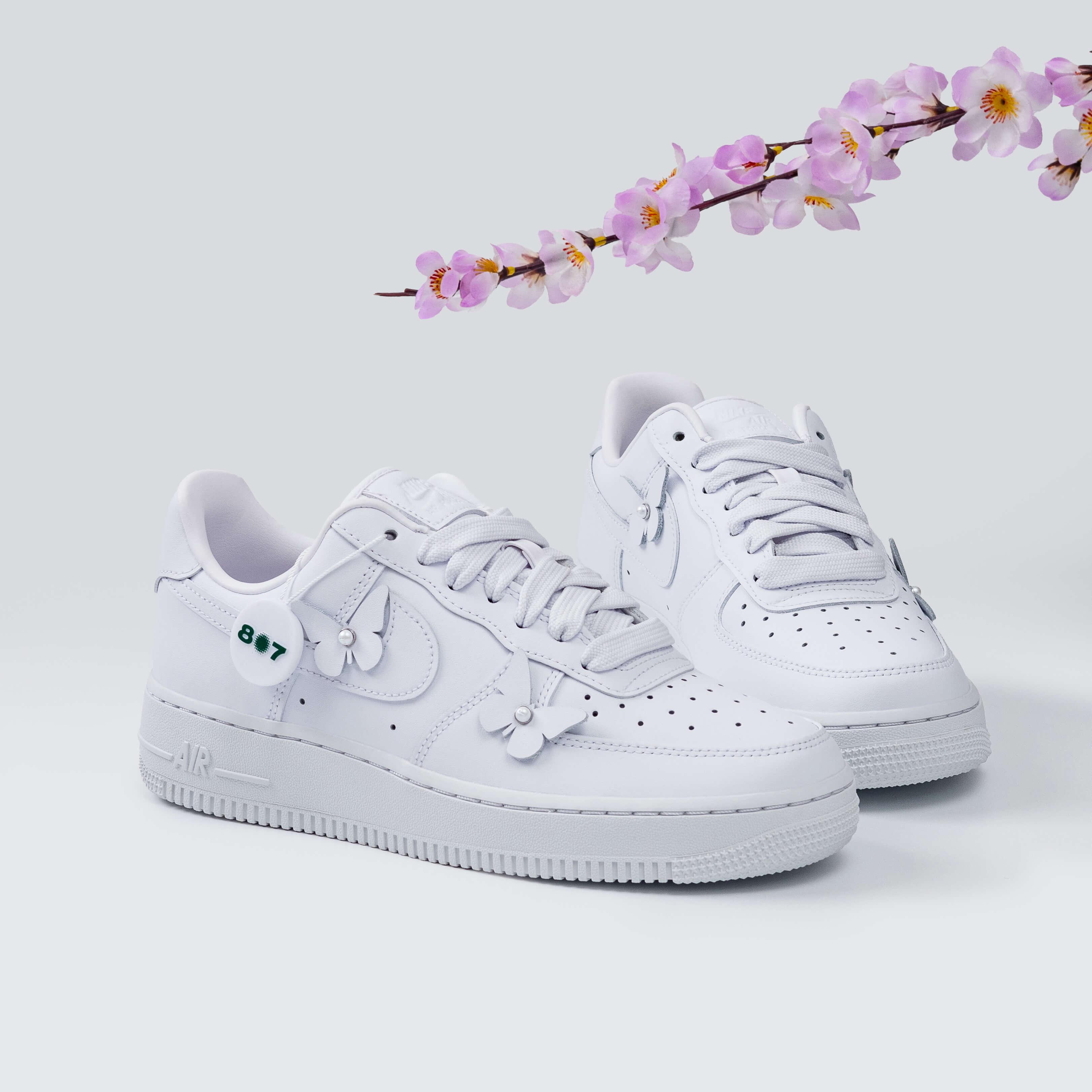Air Force 1 Low Butterfly White