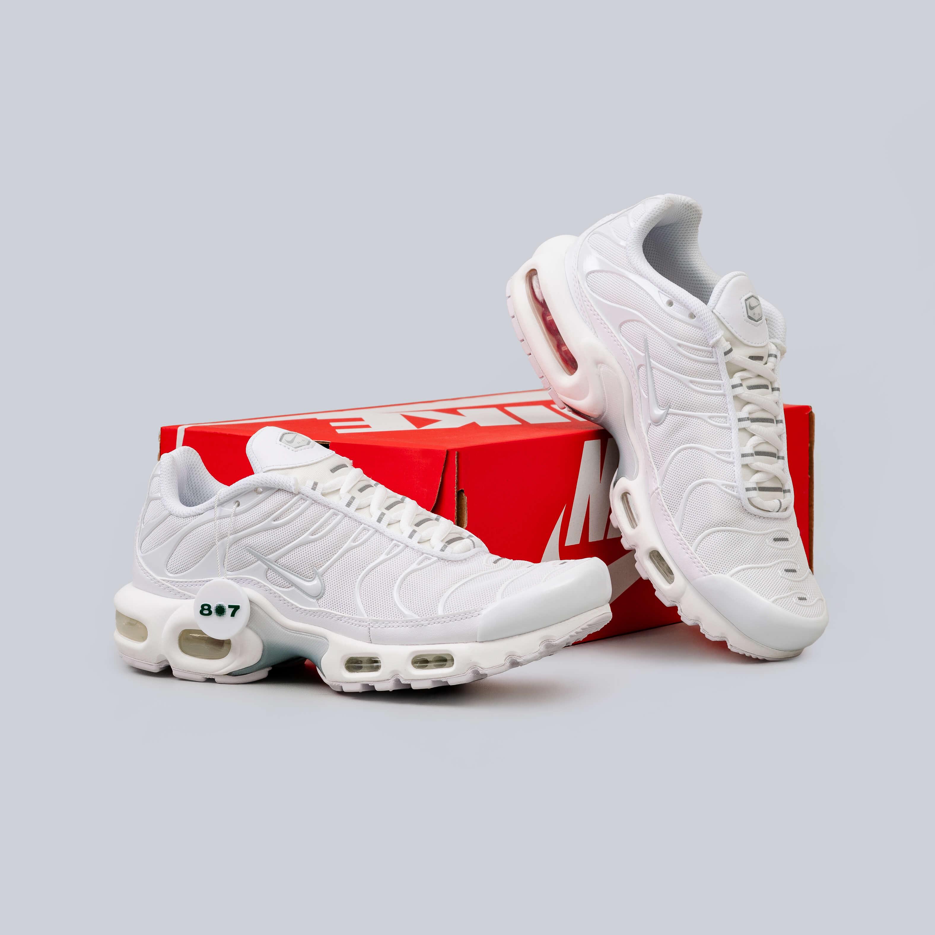 Air Max Plus White Pure Platinum