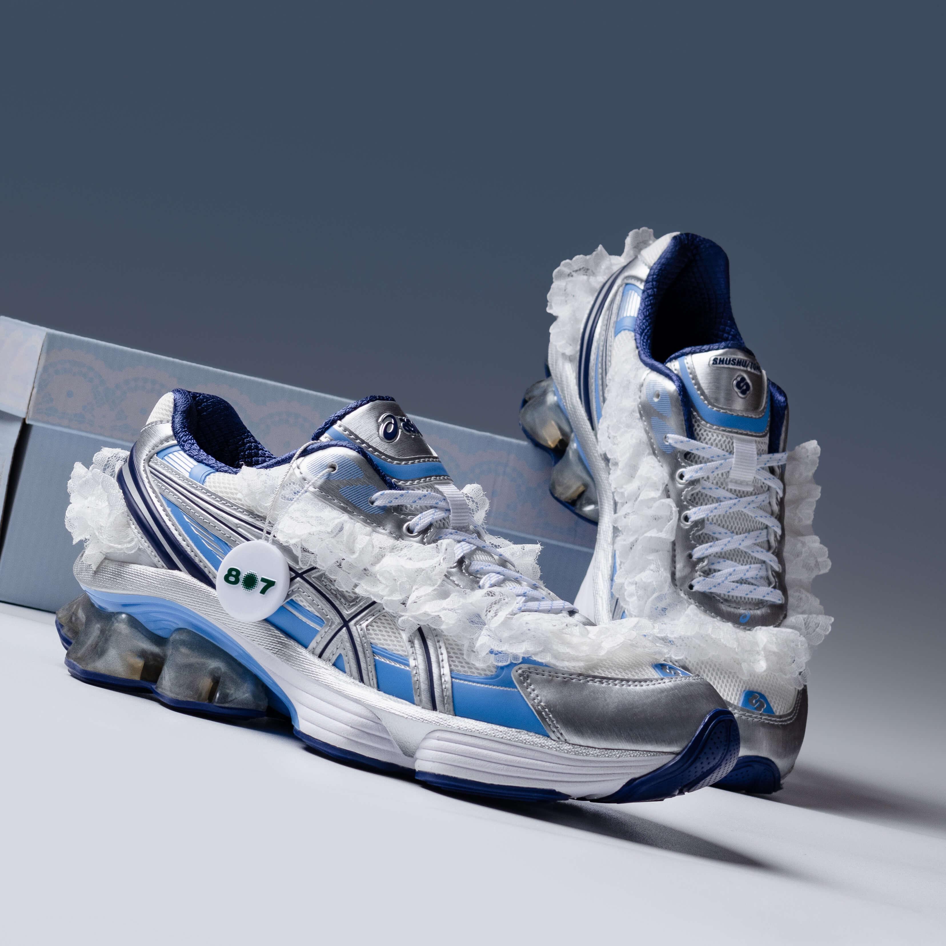 Asics Gel Kinetic Fluent Shushu Tong White