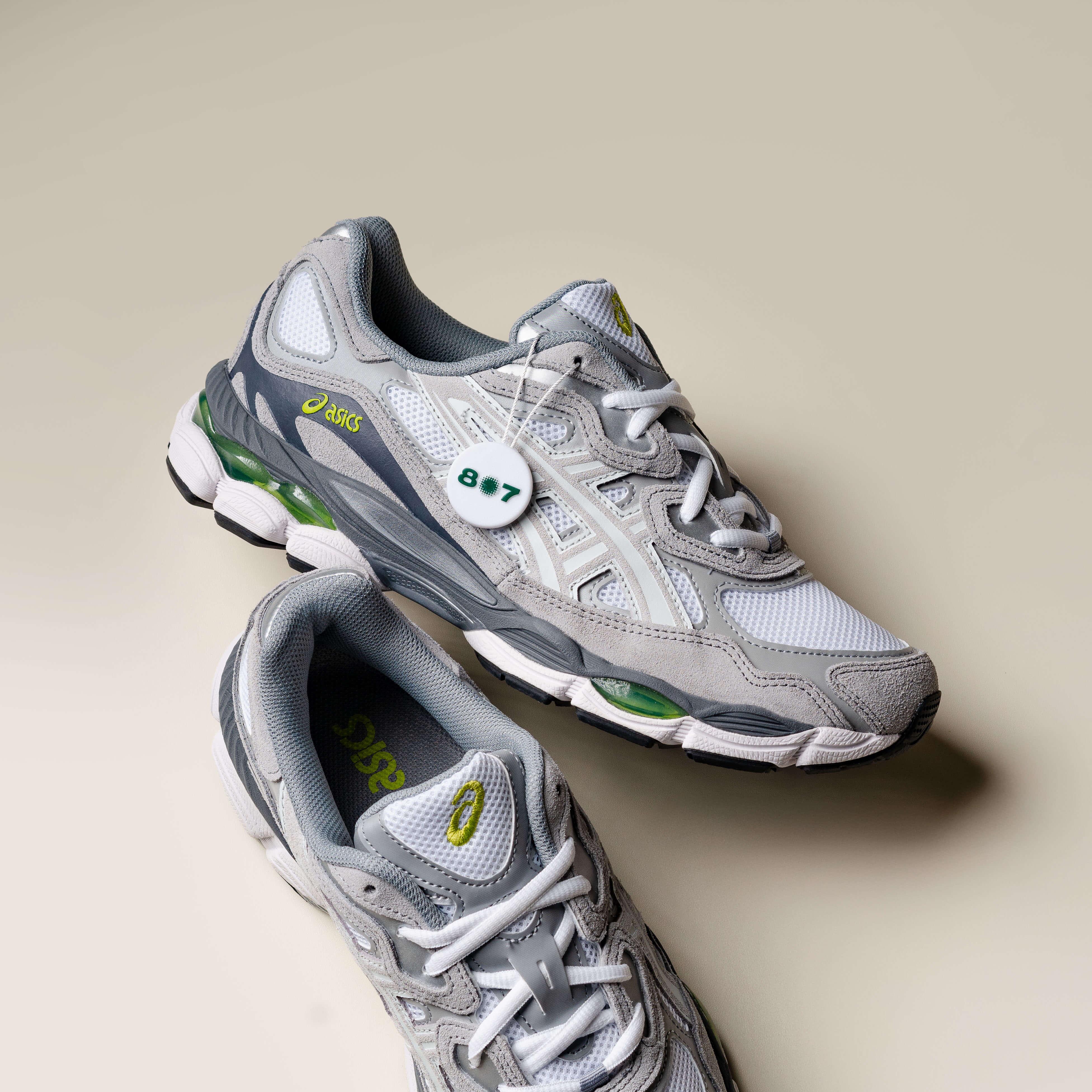 Asics Gel NYC White Glacier Grey