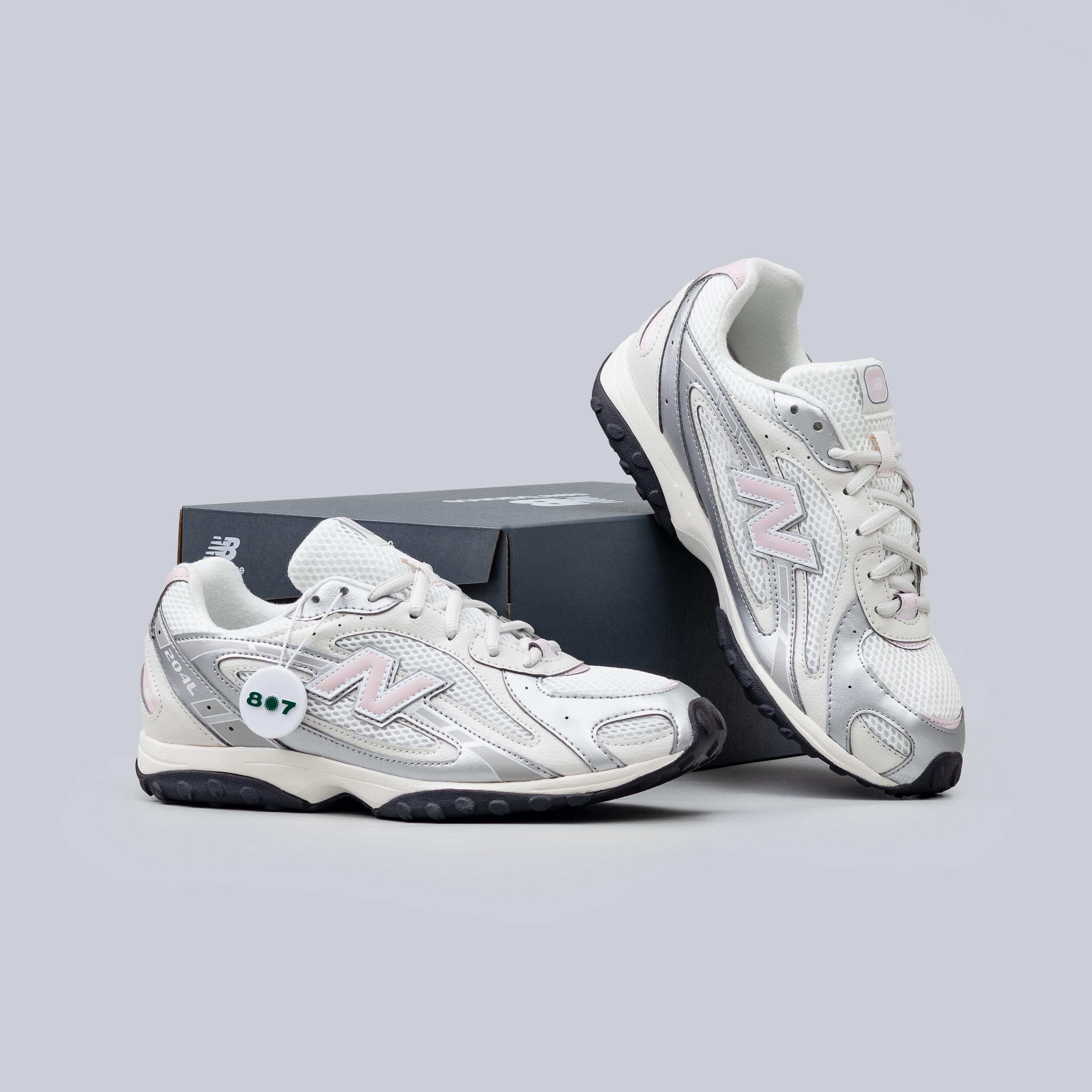 New Balance 204L Lace White Rosewood GS Women