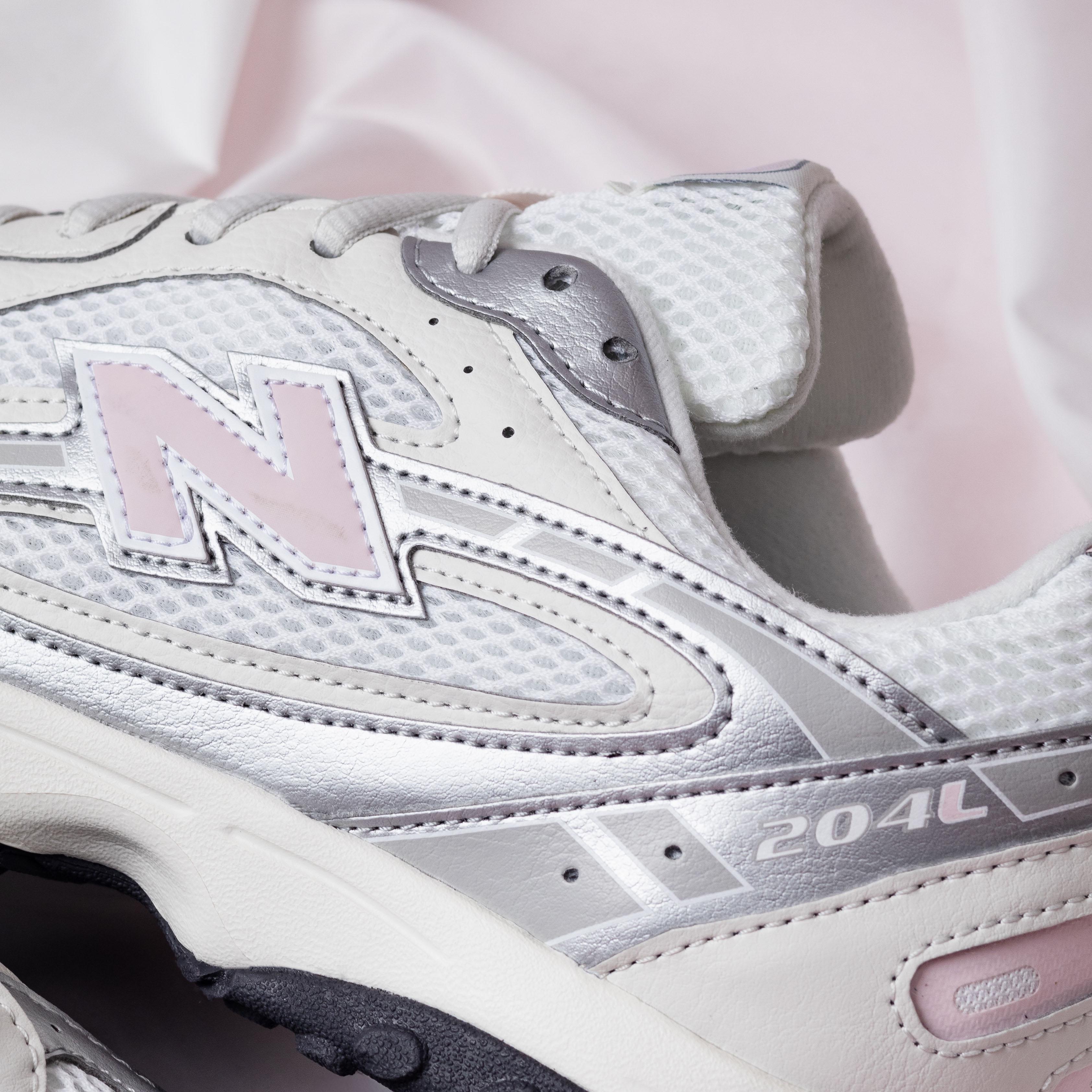 New Balance 204L Lace White Rosewood GS Women