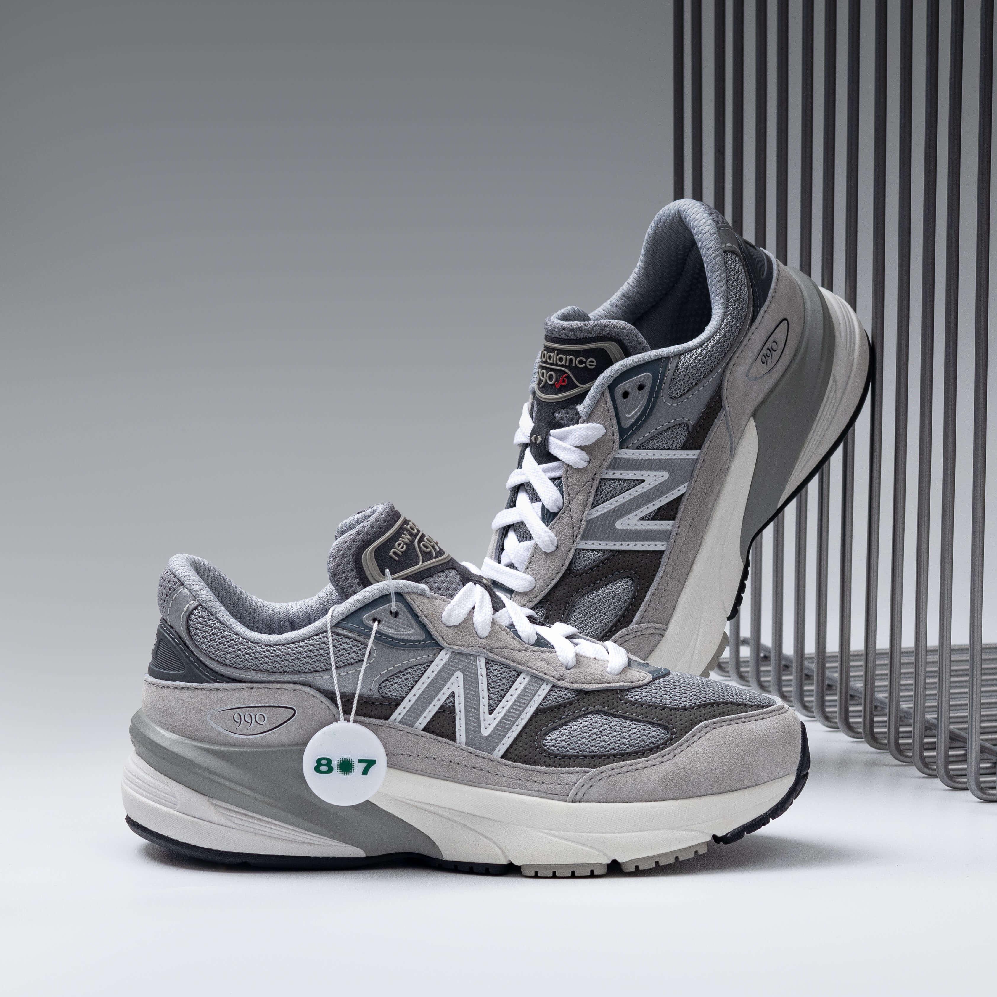 New Balance 990 V6 Grey GS Women