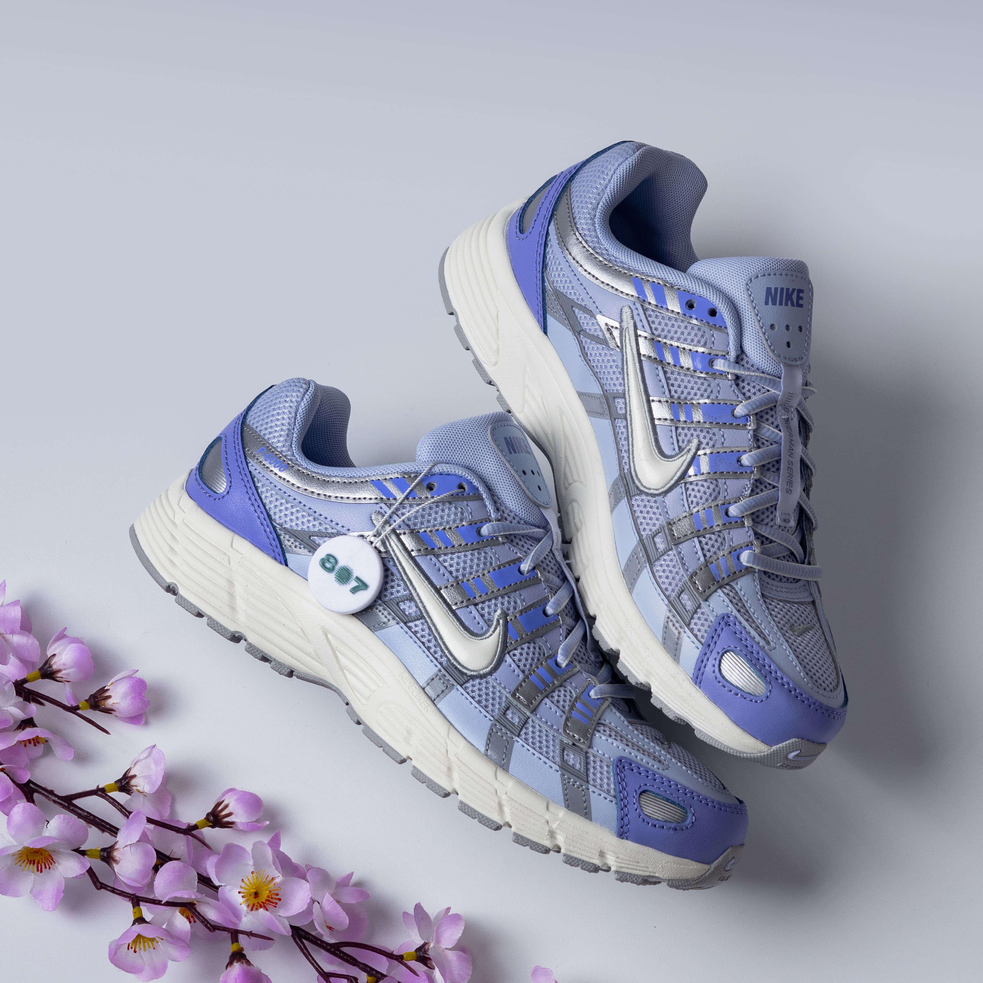 Nike P6000 Ghost Light Thistle Iron Purple GS Women