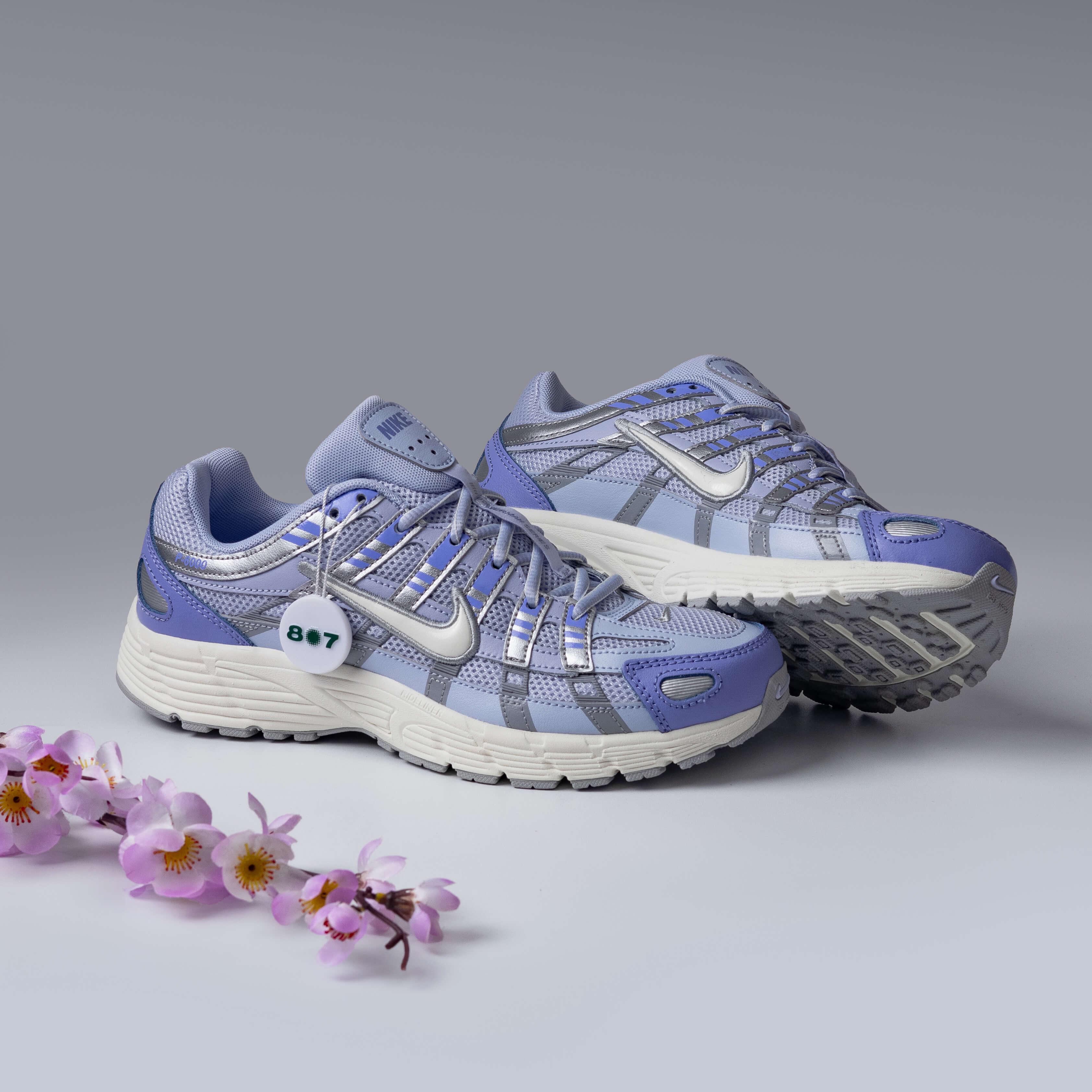 Nike P6000 Ghost Light Thistle Iron Purple GS Women