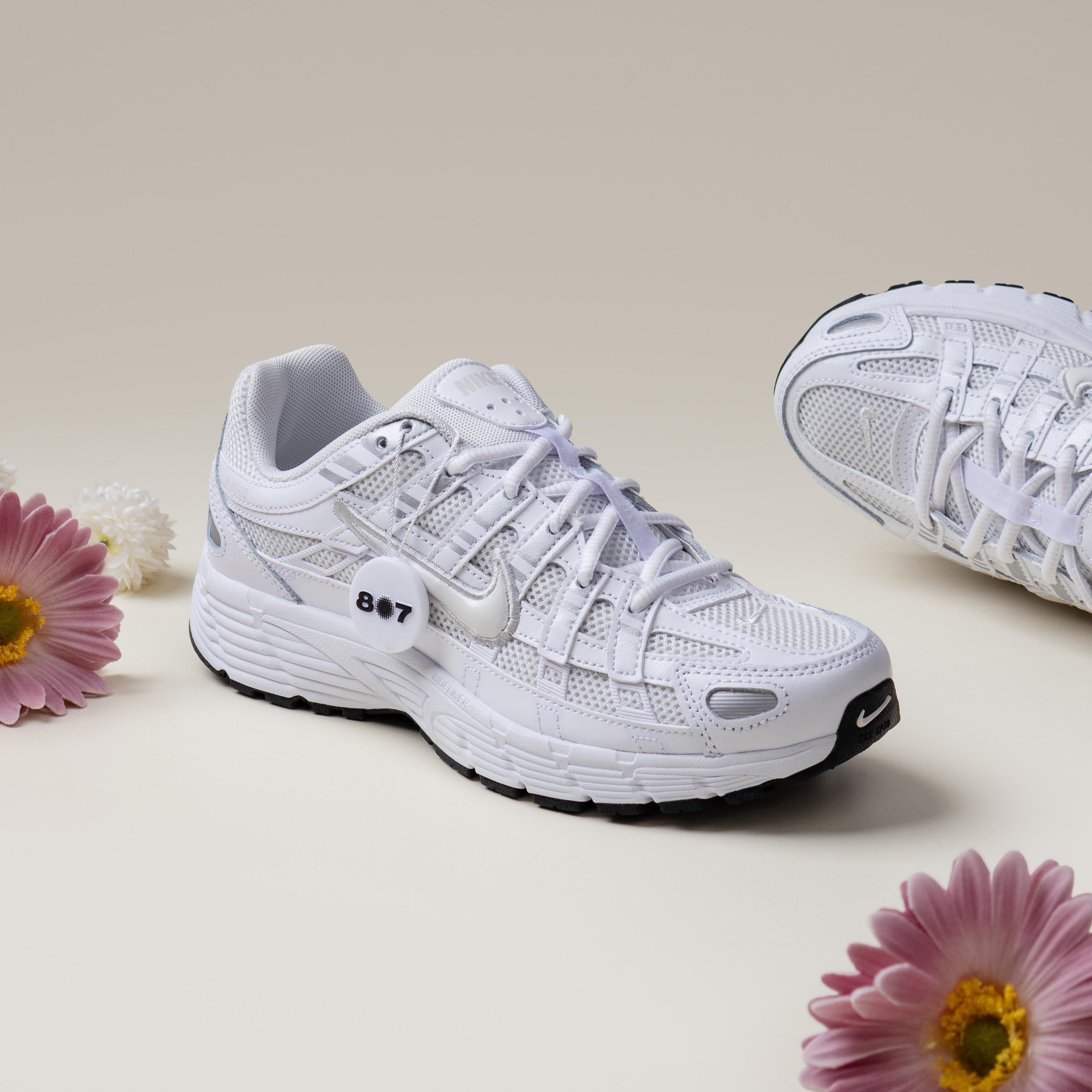 Nike P6000 Platinum Tint White Silver GS Women