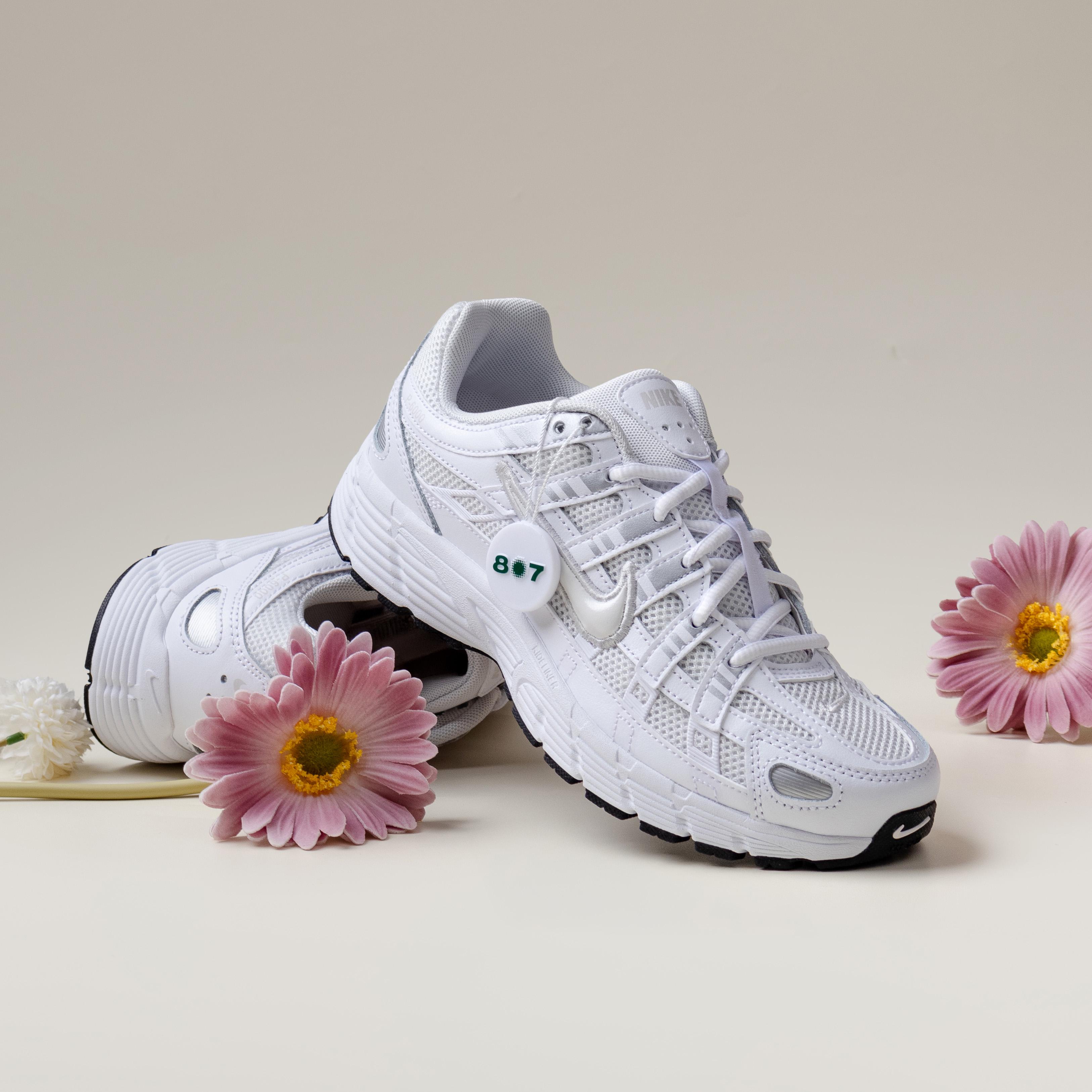 Nike P6000 Platinum Tint White Silver GS Women