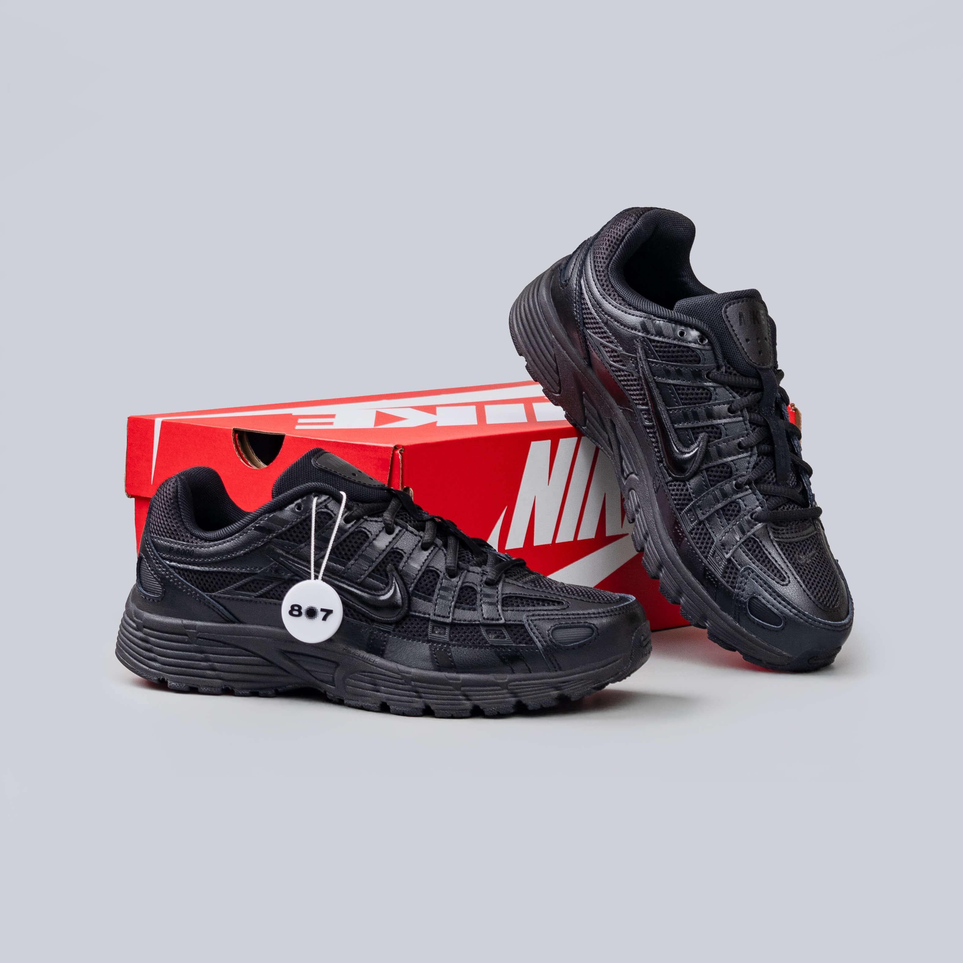 Nike P6000 Triple Black GS Women