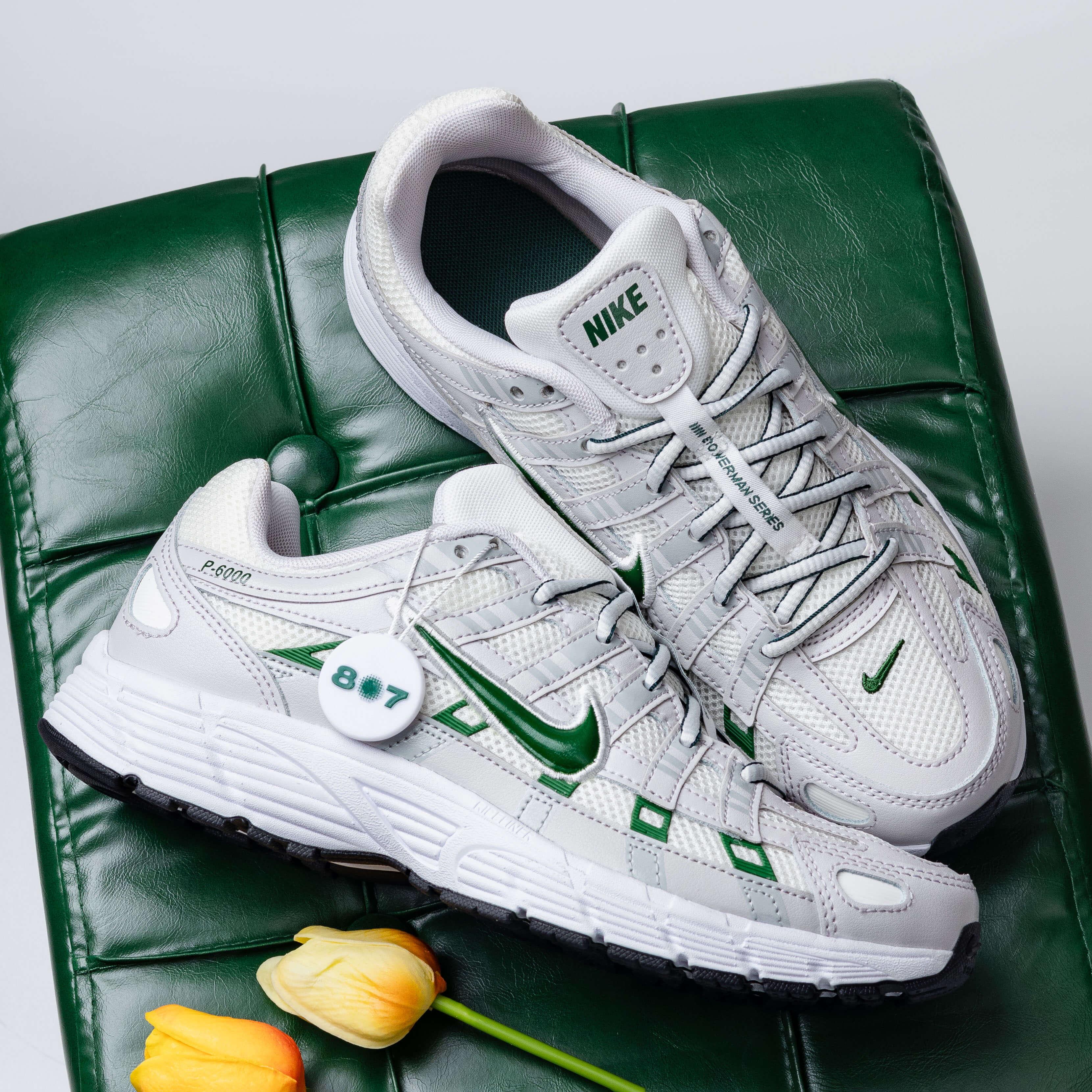 Nike P6000 Vast Grey Green Fir GS Women