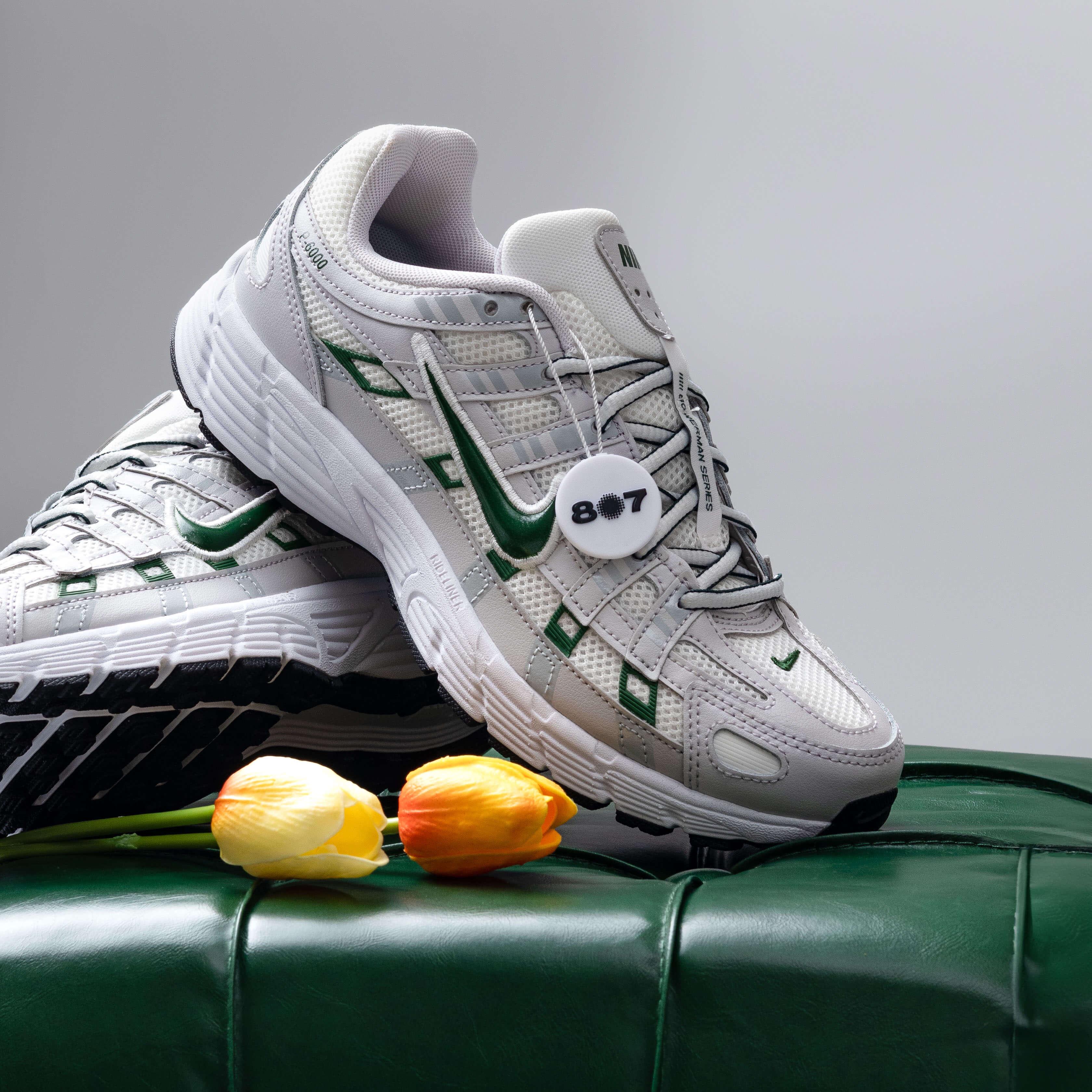 Nike P6000 Vast Grey Green Fir GS Women