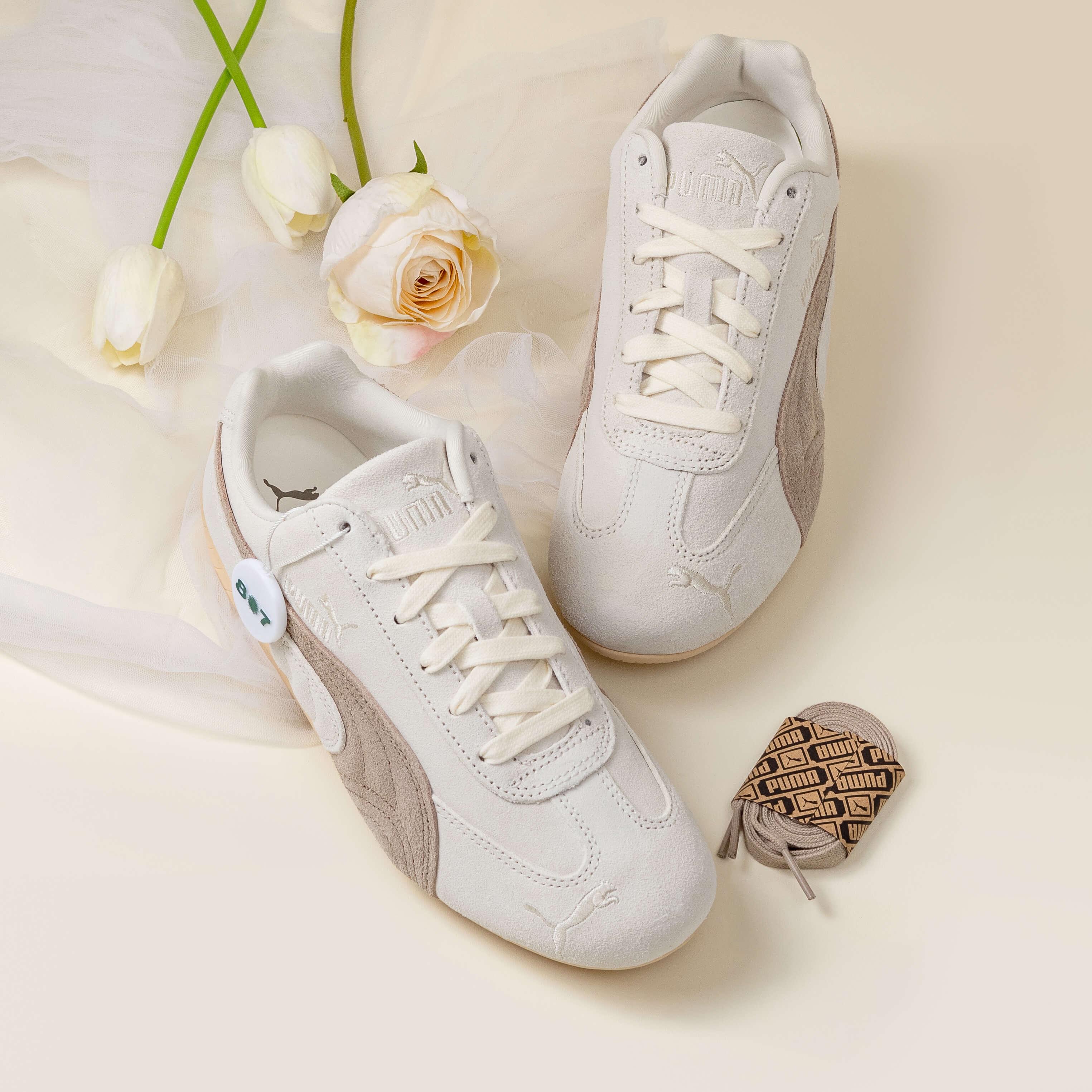 Puma Speedcat Elevated Warm White Ice Coffee