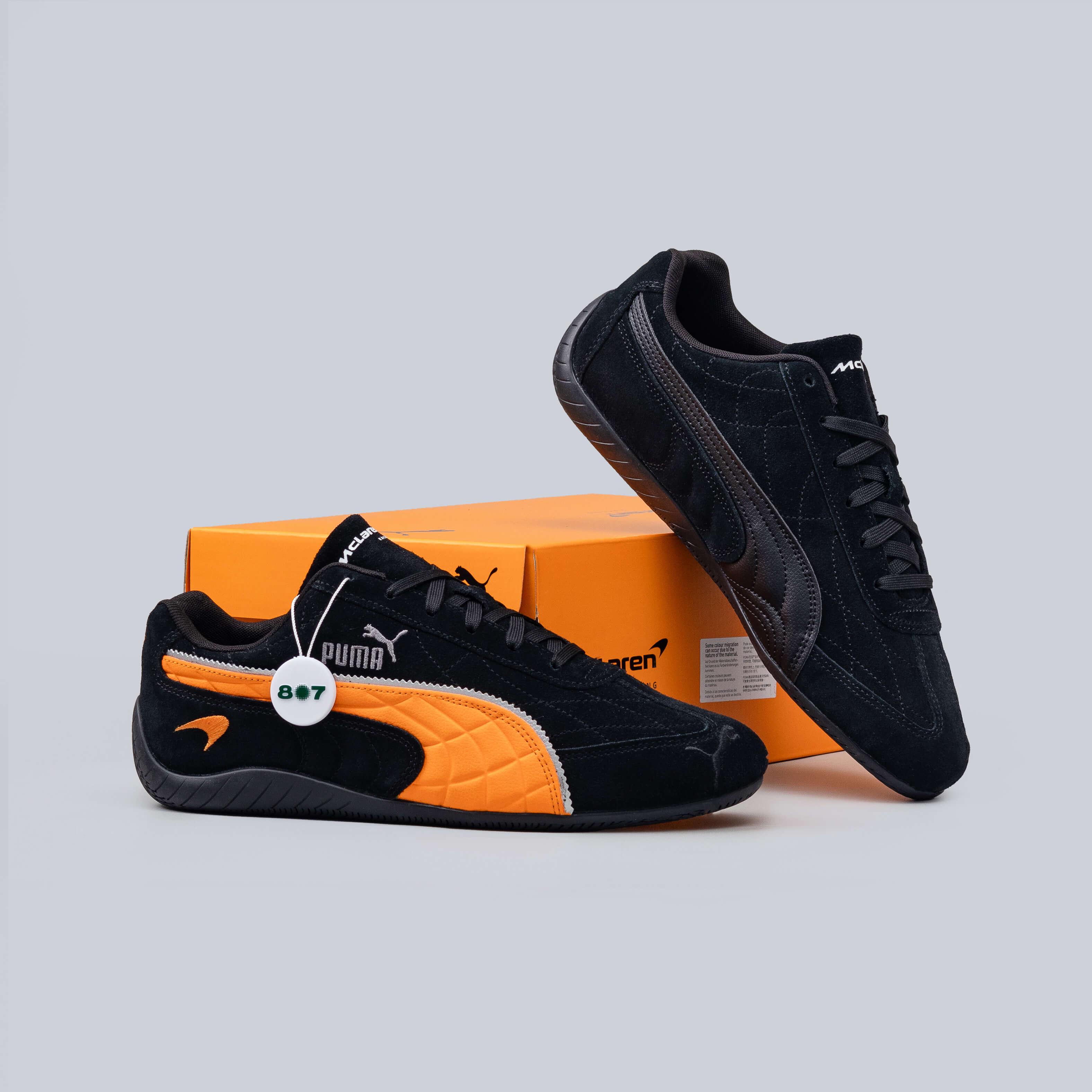 Puma Speedcat McLaren Black Bright Papaya