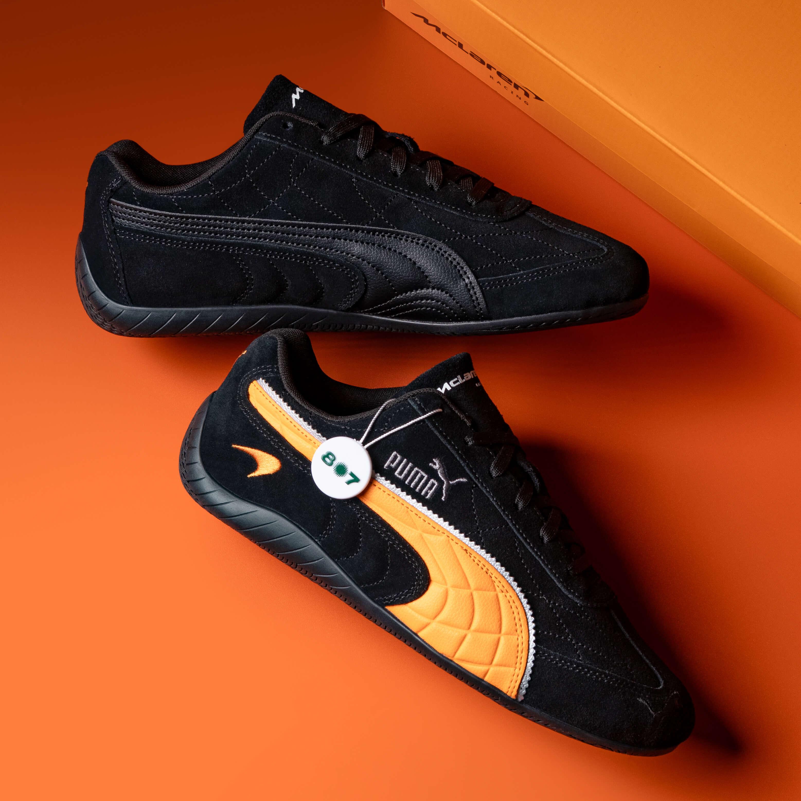 Puma Speedcat McLaren Black Bright Papaya