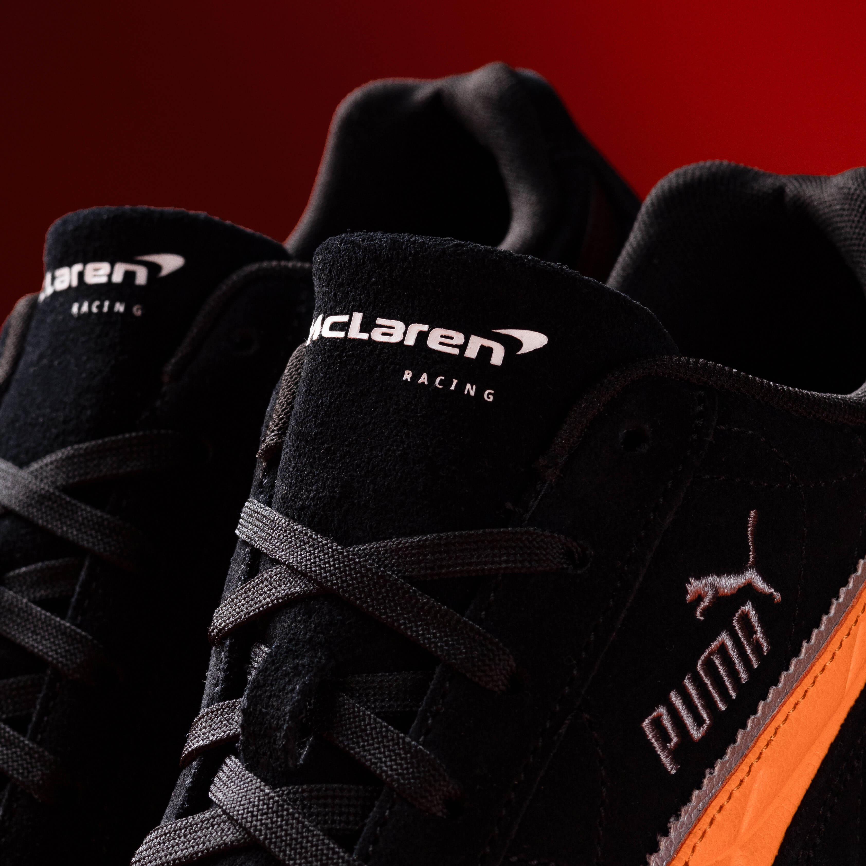Puma Speedcat McLaren Black Bright Papaya