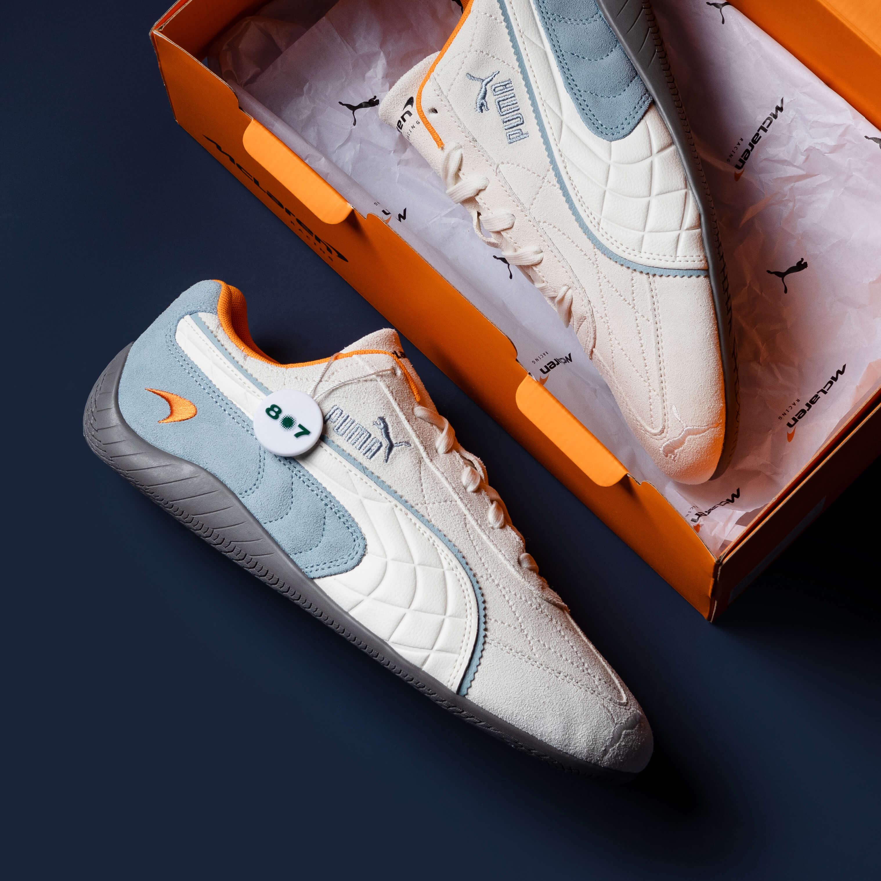 Puma Speedcat McLaren Warm White Seafoam