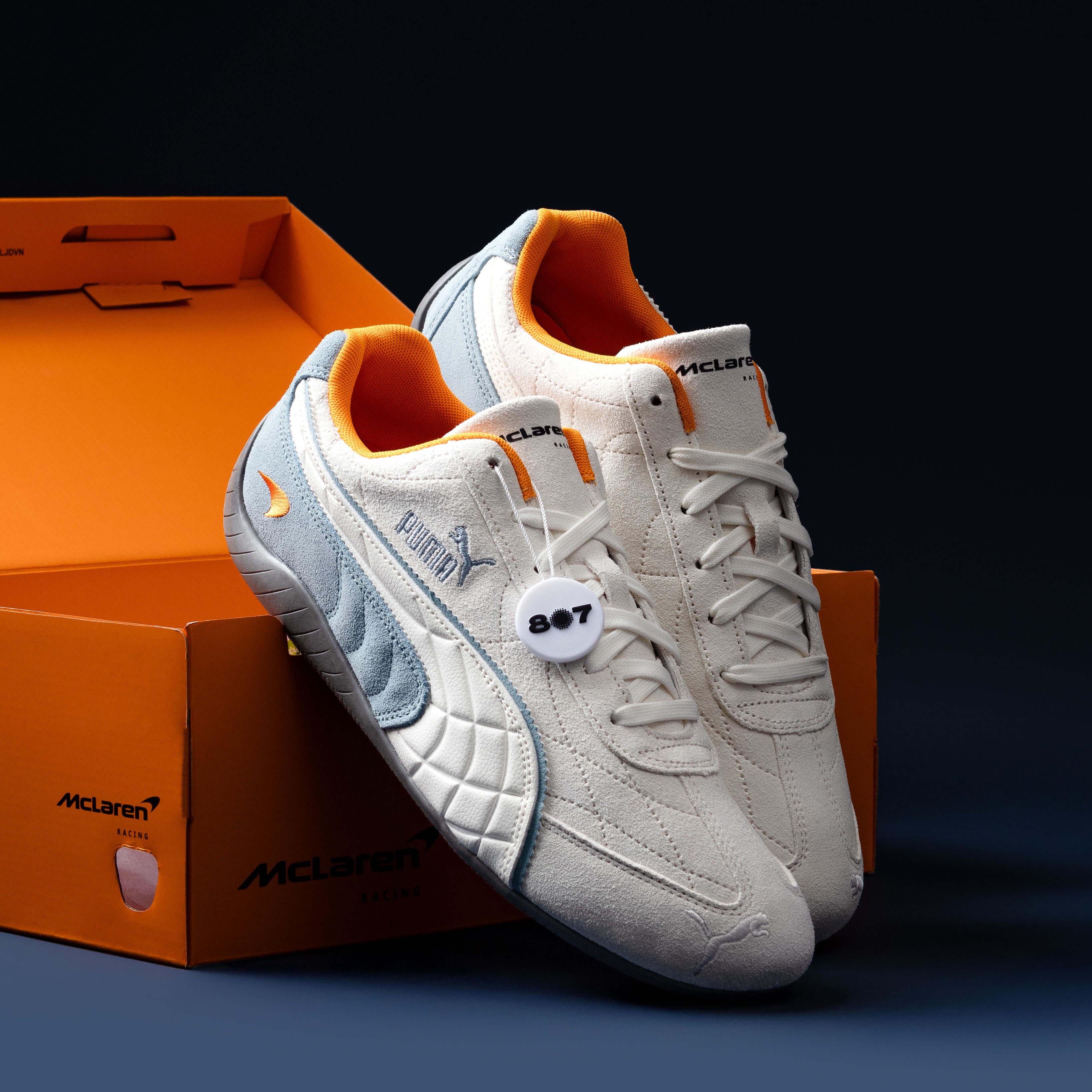 Puma Speedcat McLaren Warm White Seafoam