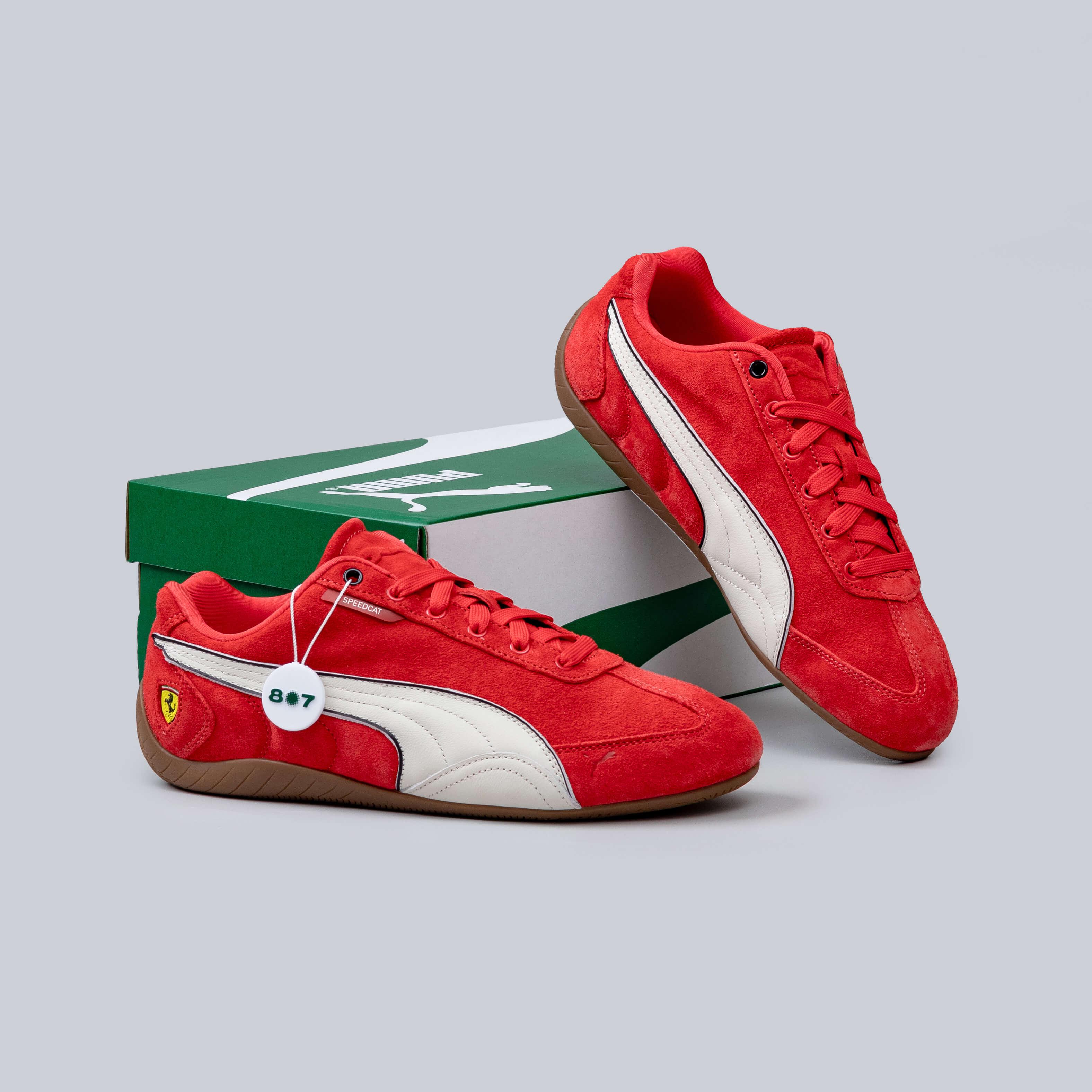 Puma Speedcat OG Ferrari Red White