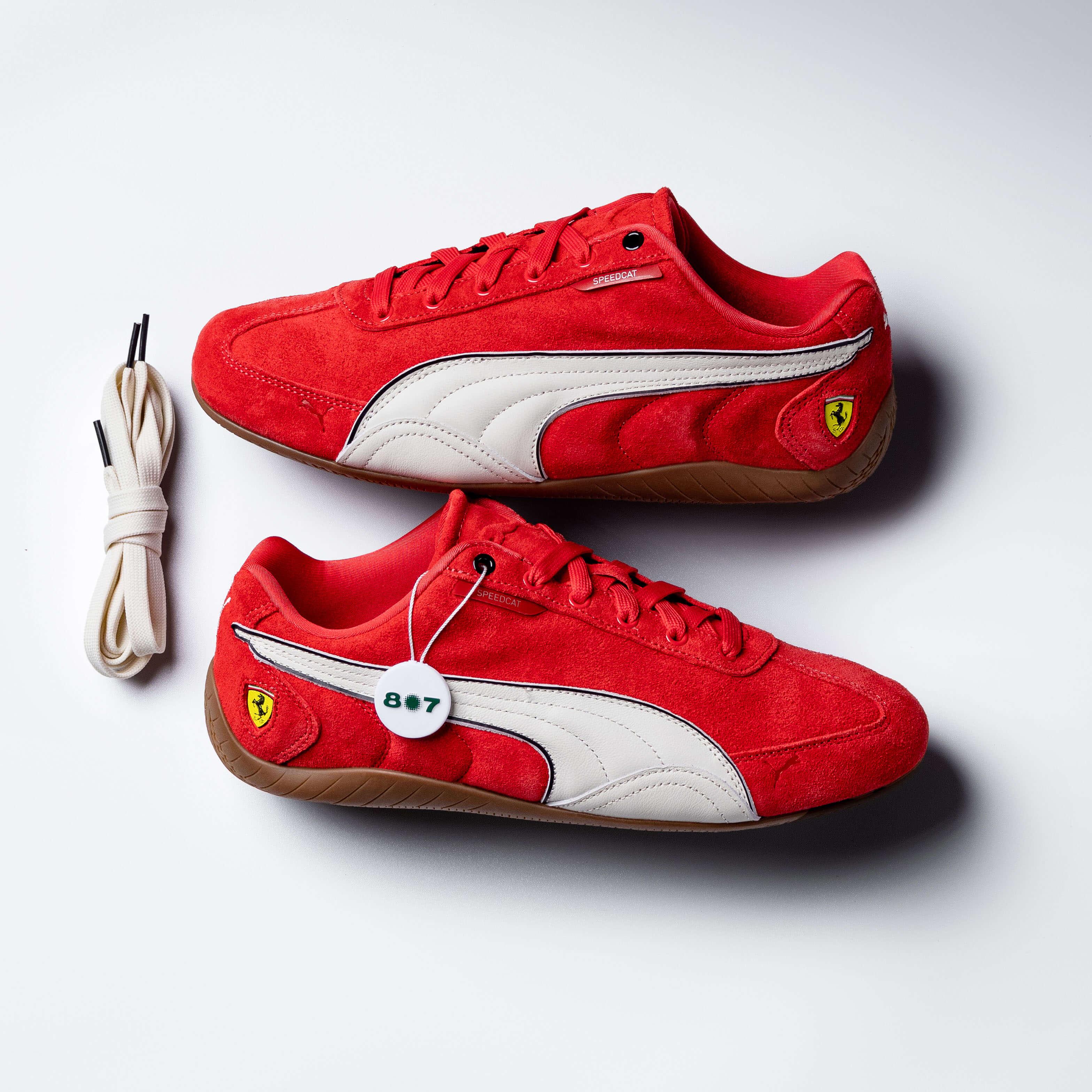Puma Speedcat OG Ferrari Red White