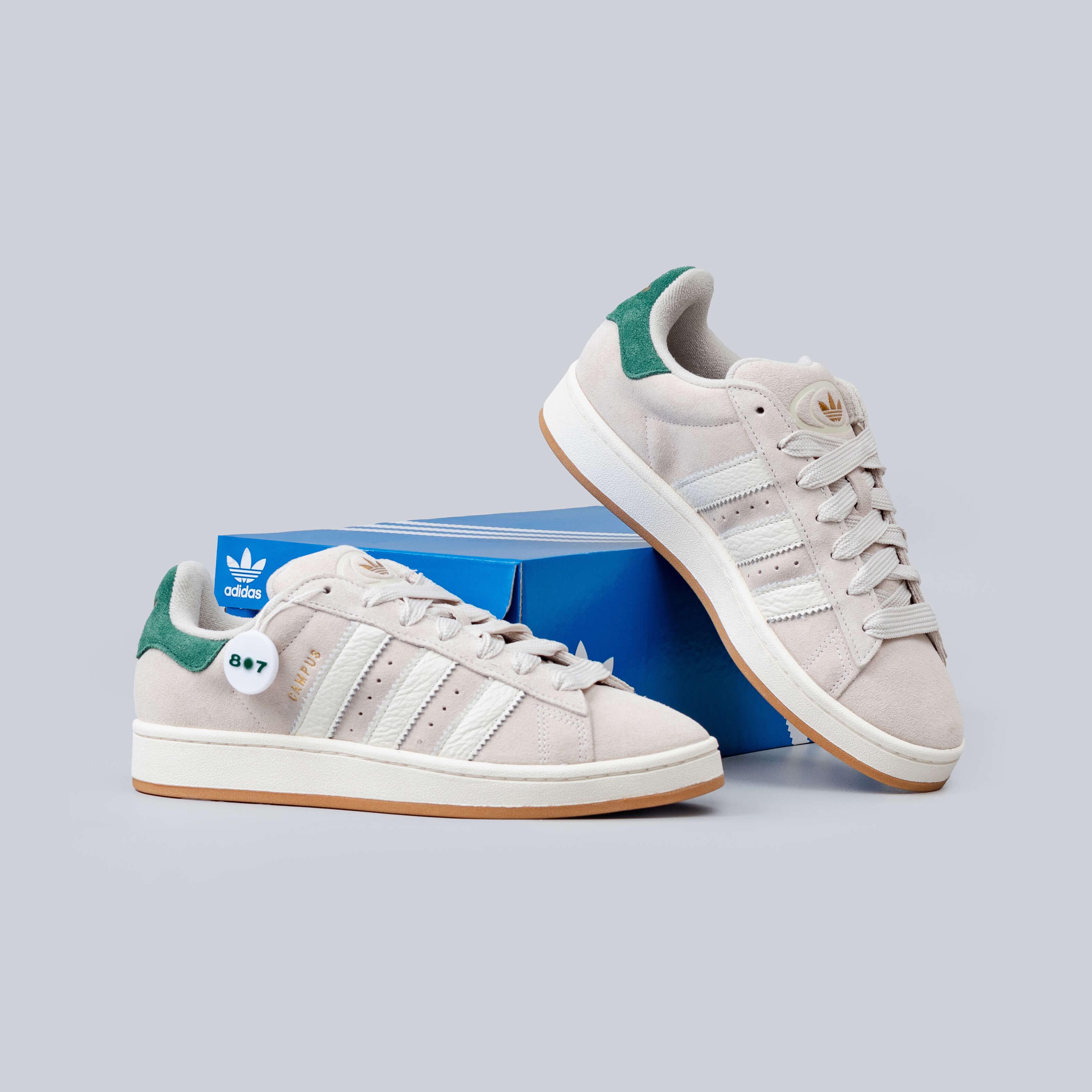 Adidas Campus 00s Alumina Collegiate Green