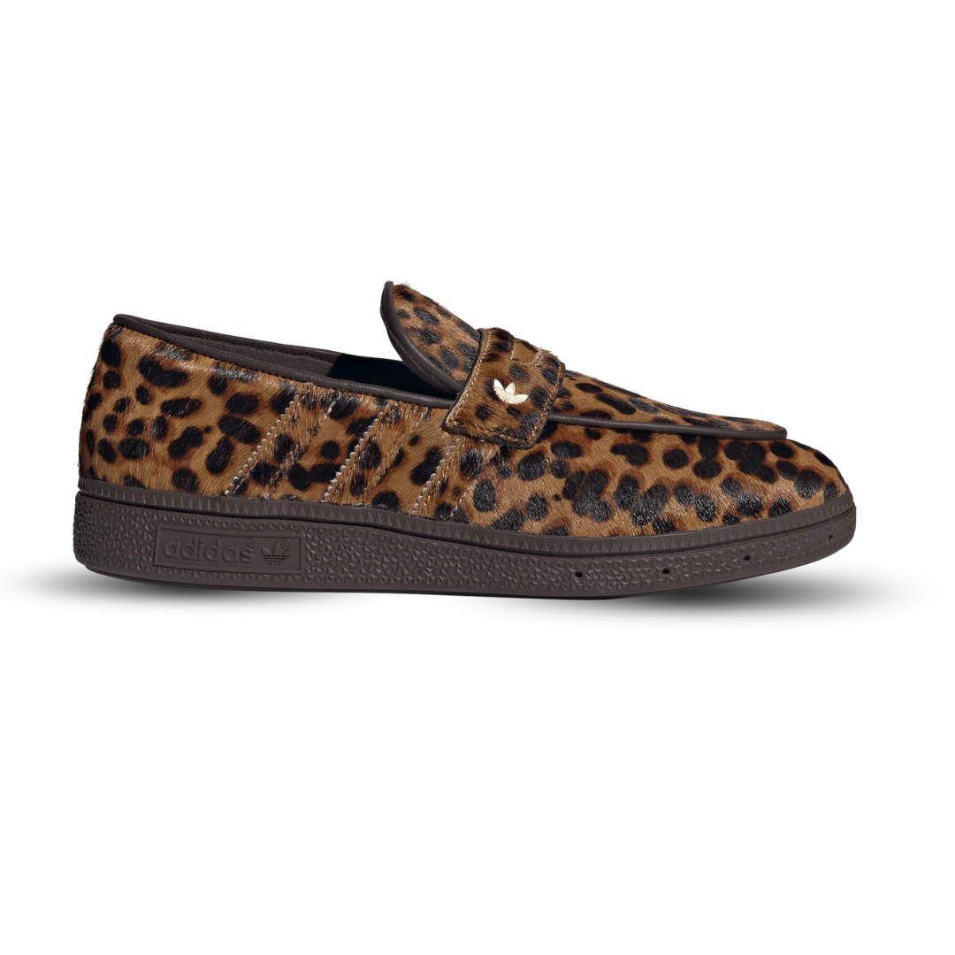 Adidas Handball Spezial Loafer Leopard Print Dark Brown