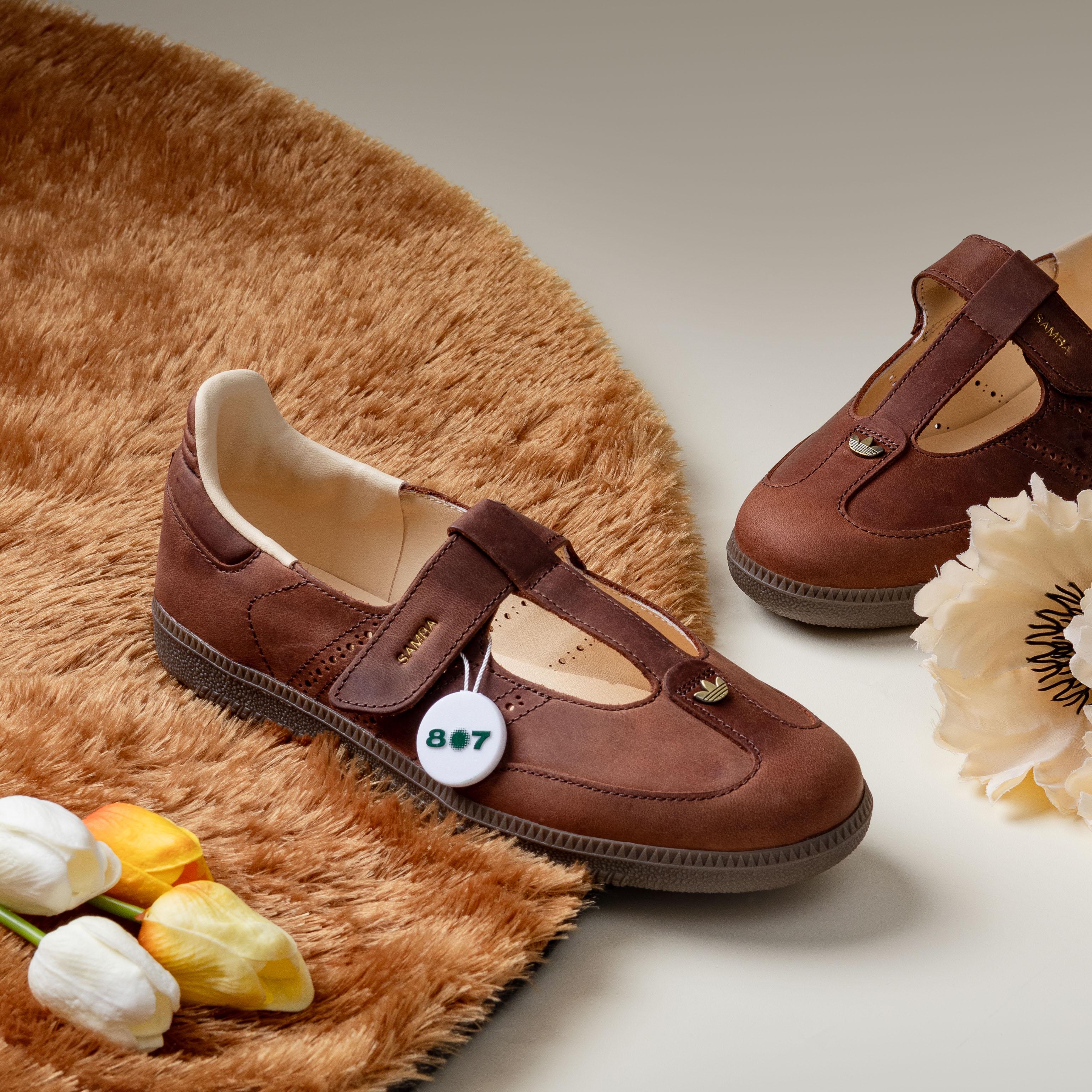 Adidas Samba Jane Leather Brown