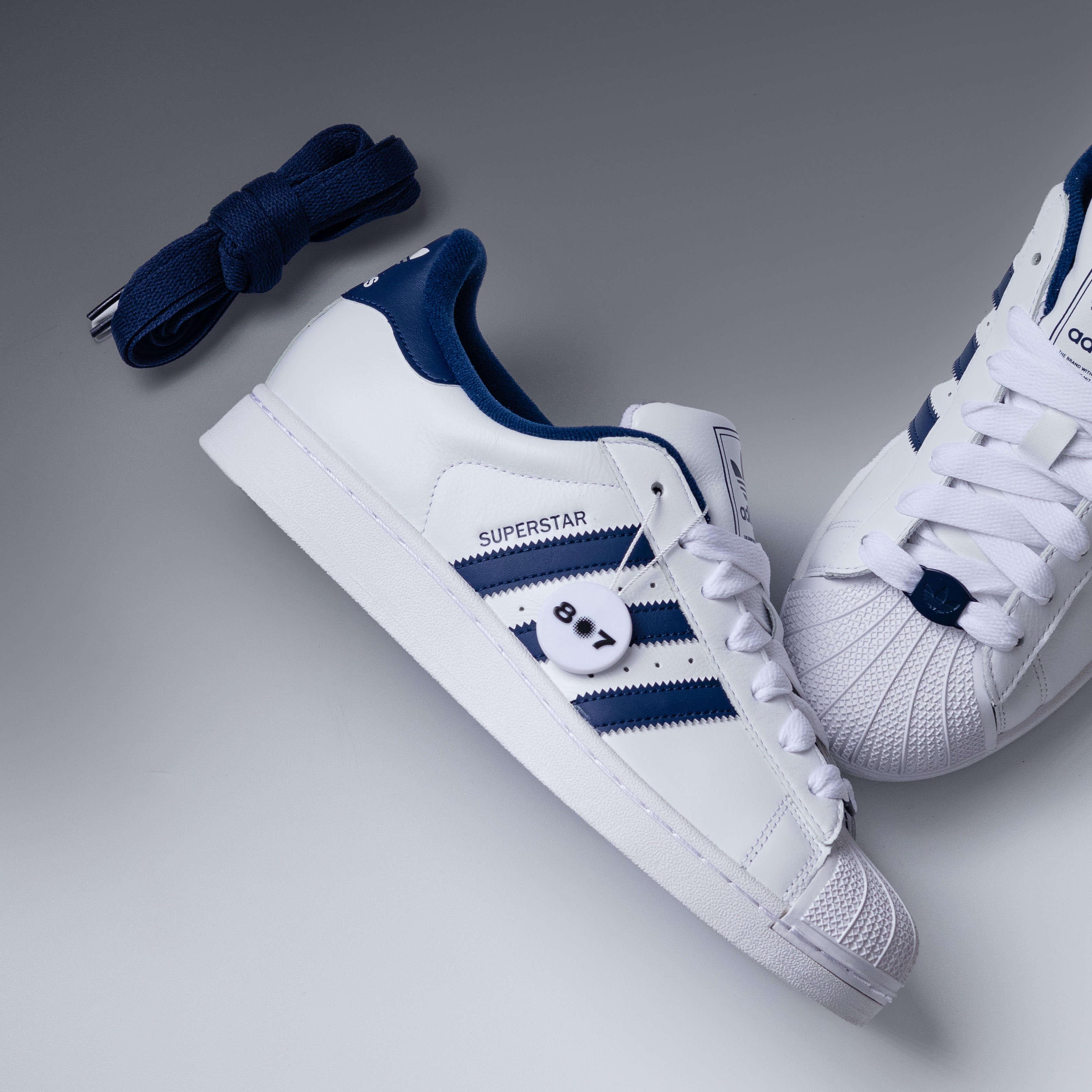 Adidas Superstar II Cloud White Night Indigo