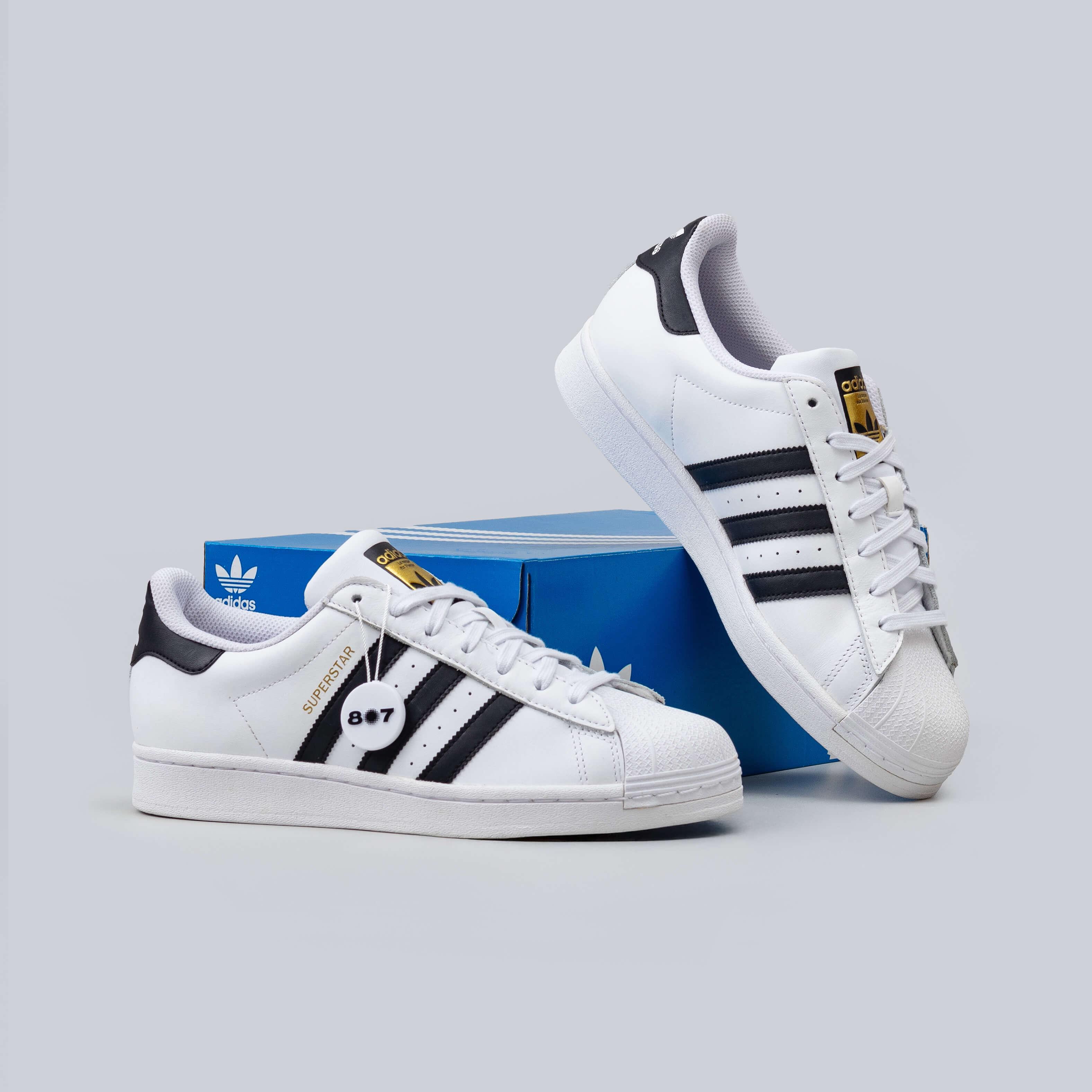 Adidas Superstar White Black