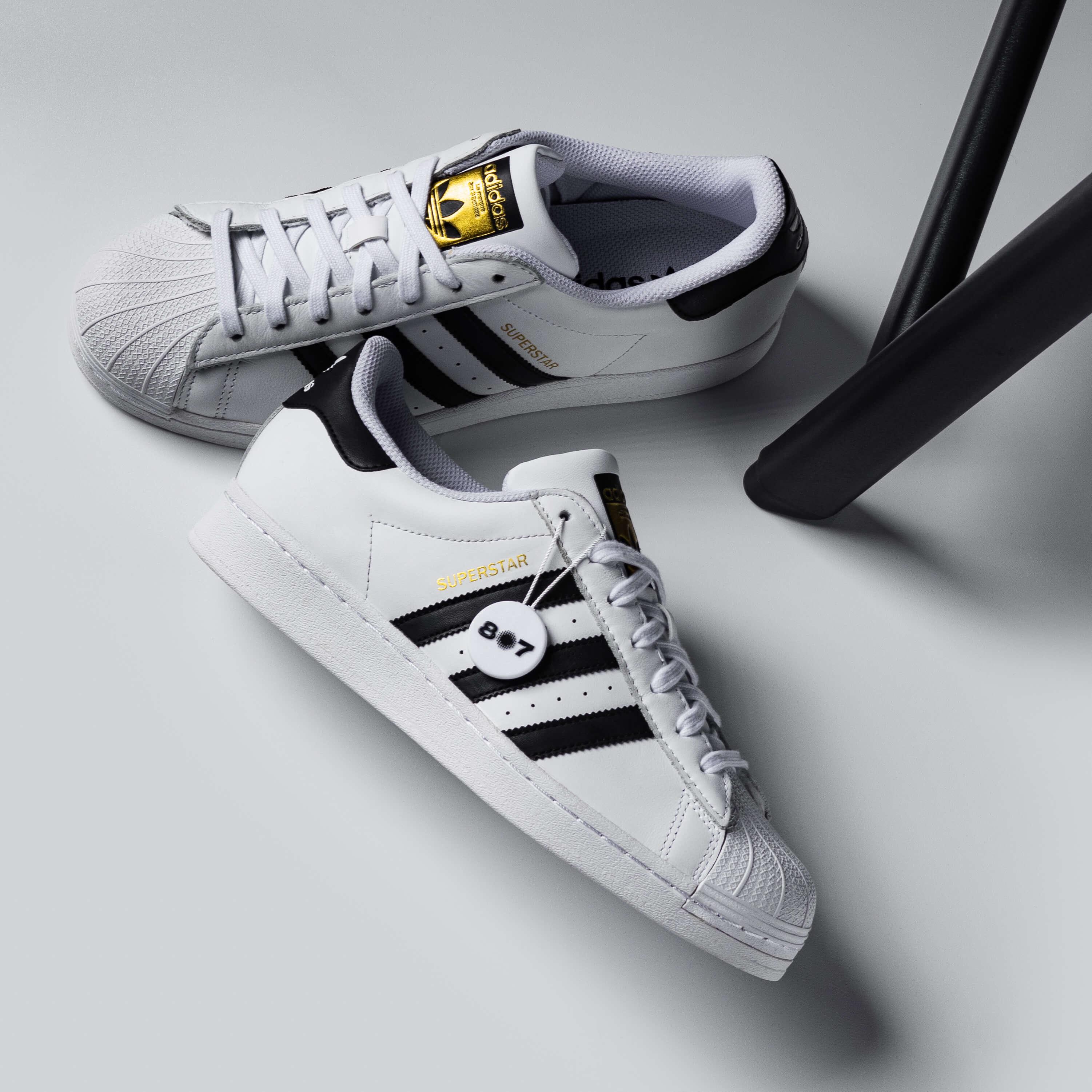 Adidas Superstar White Black