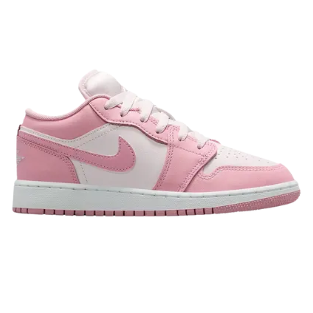 Air Jordan 1 Low Medium Soft Pink White GS Women