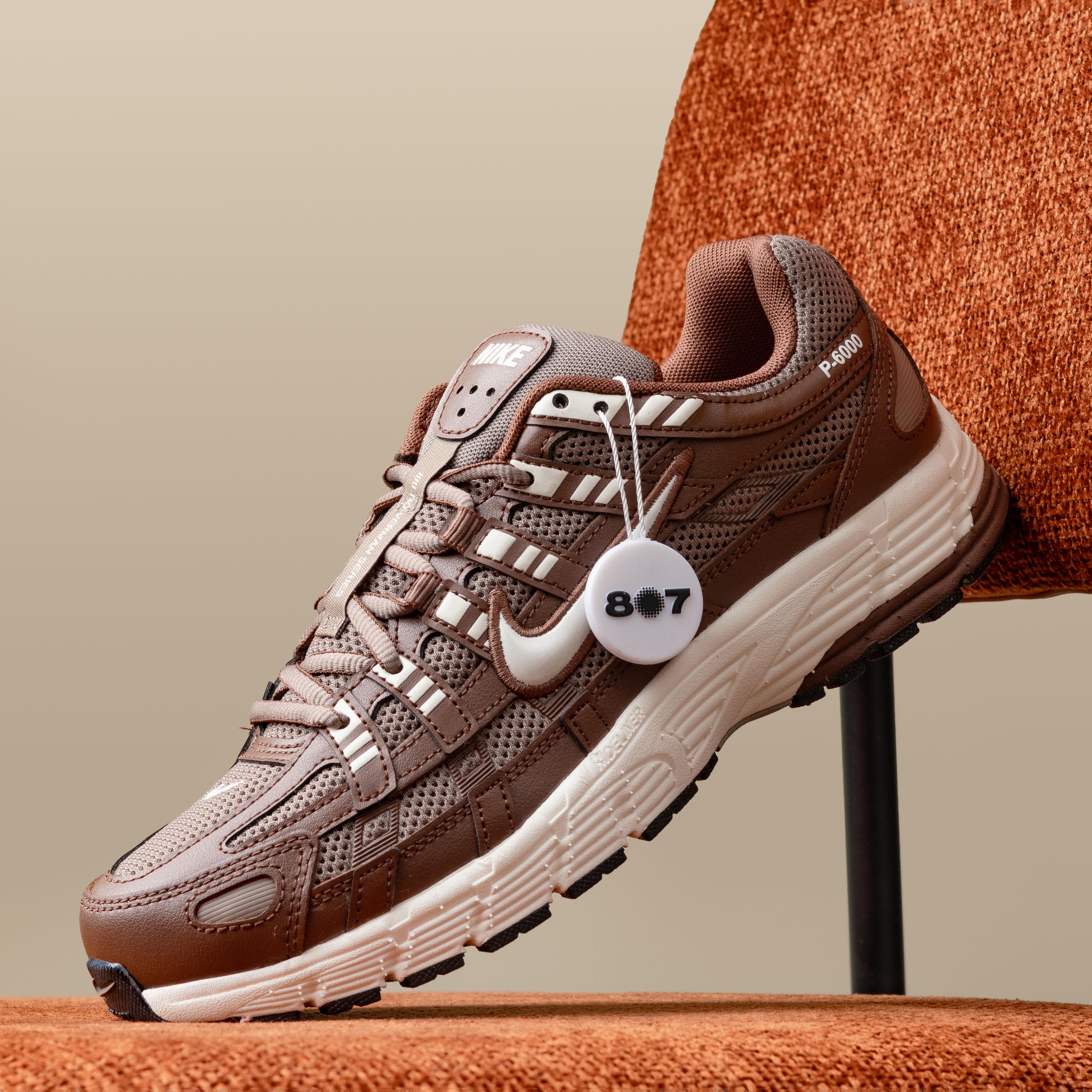 Nike P6000 Fauna White Brown