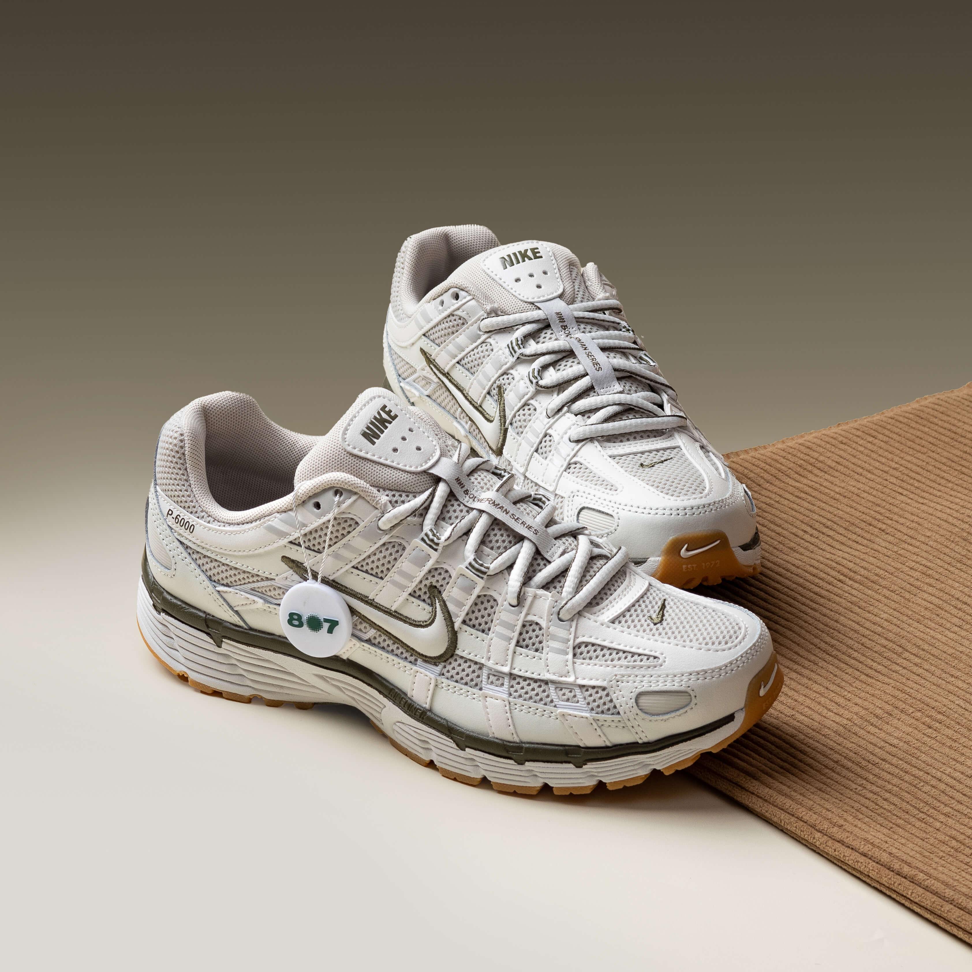 Nike P6000 Light Bone Medium Olive Gum