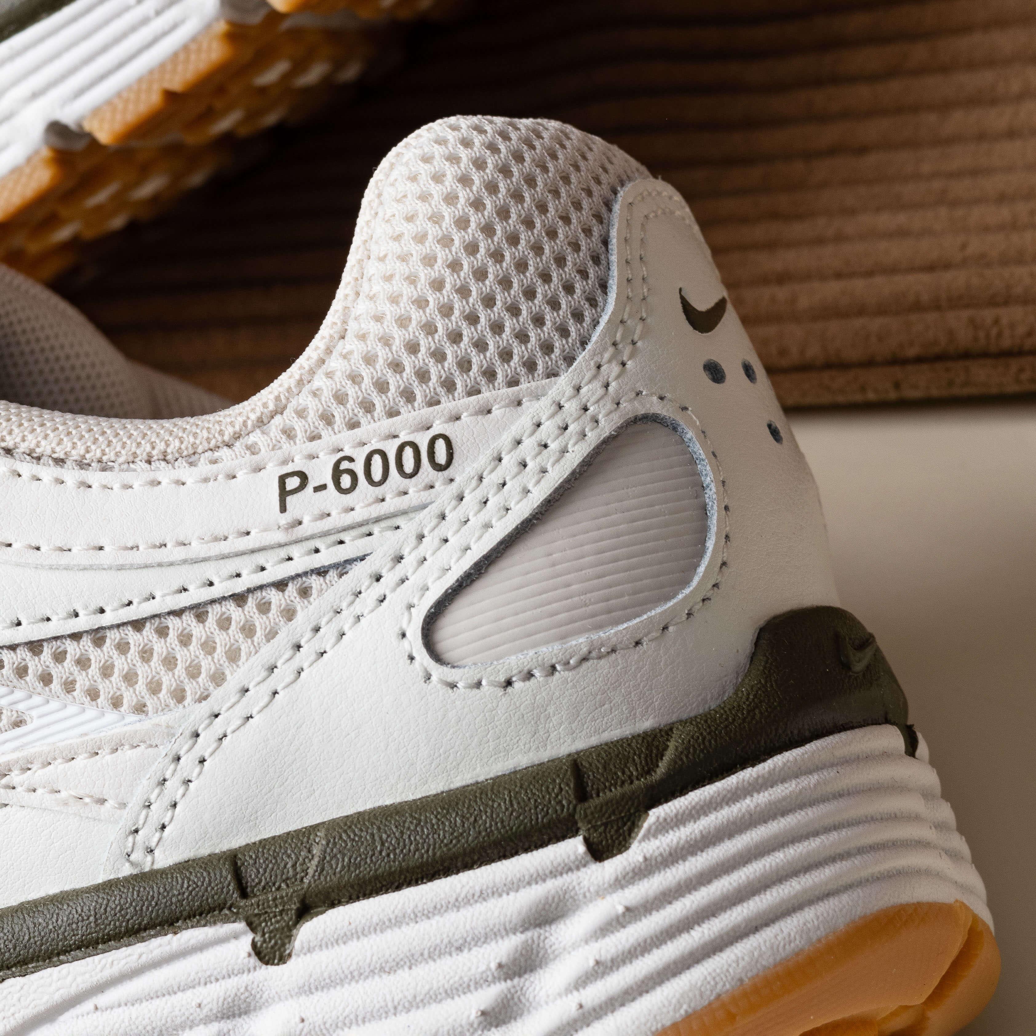 Nike P6000 Light Bone Medium Olive Gum