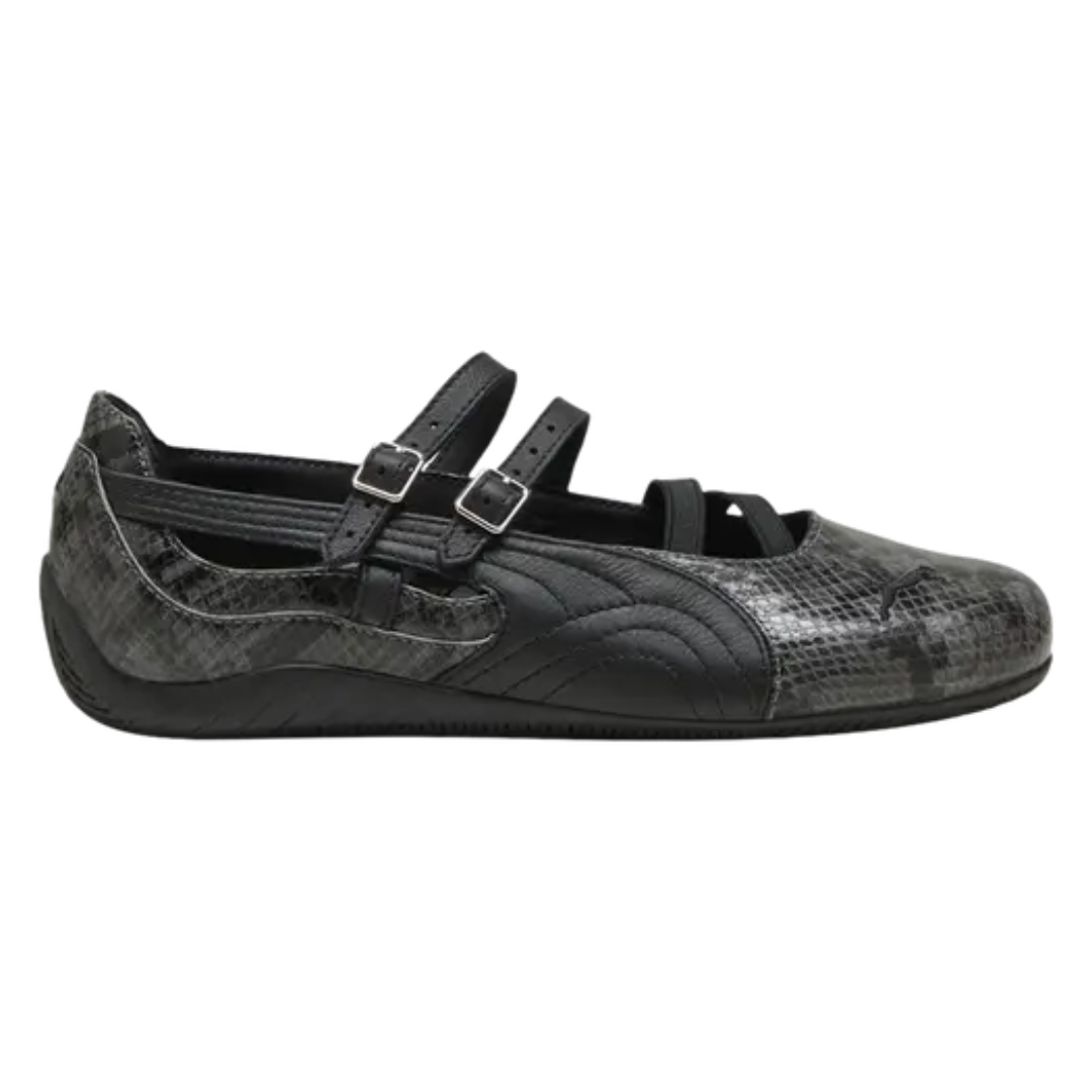 Puma Speedcat Ballet Snakeskin Cool Dark Gray Black