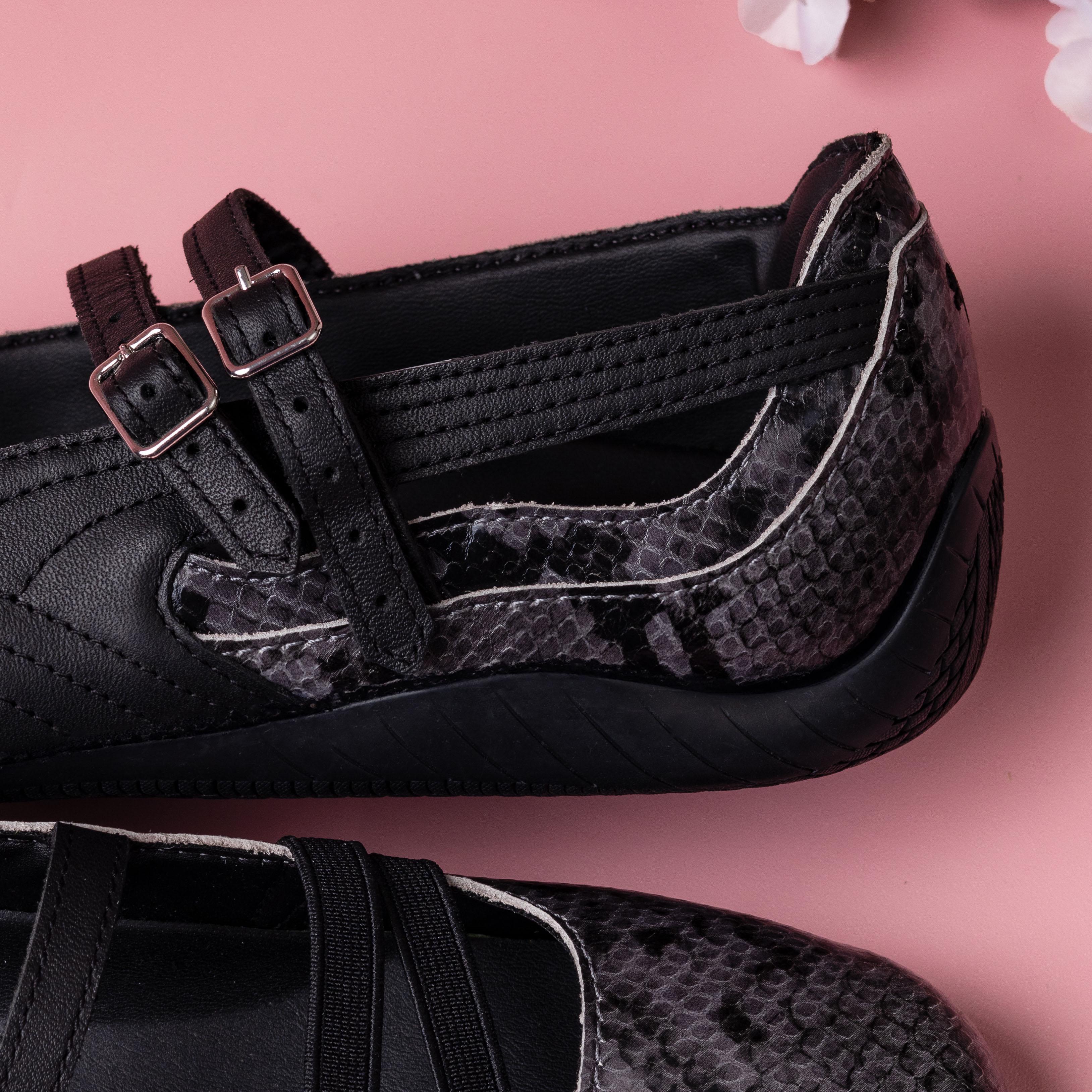 Puma Speedcat Ballet Snakeskin Cool Dark Gray Black