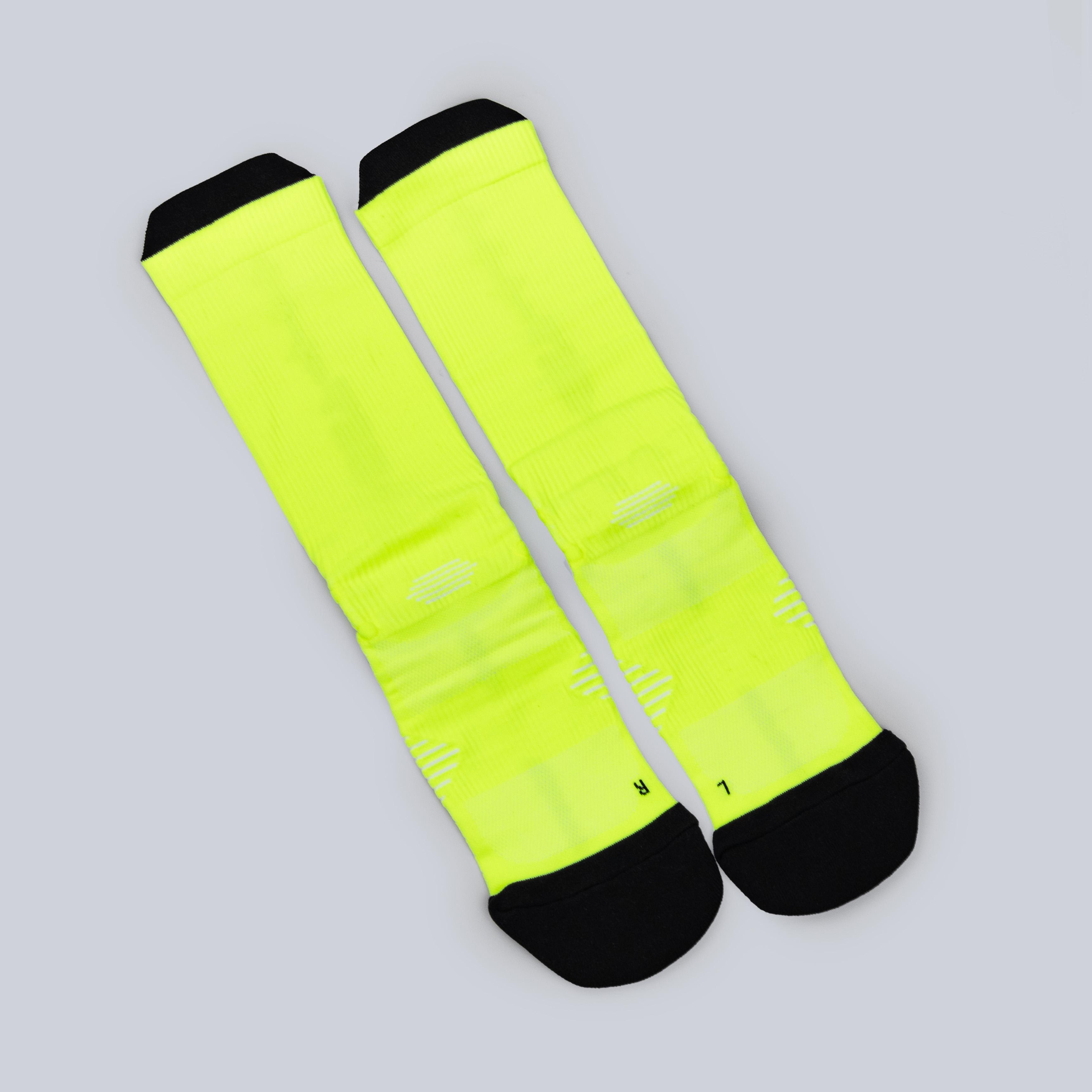 807 Identity Active Neon Running Sock 