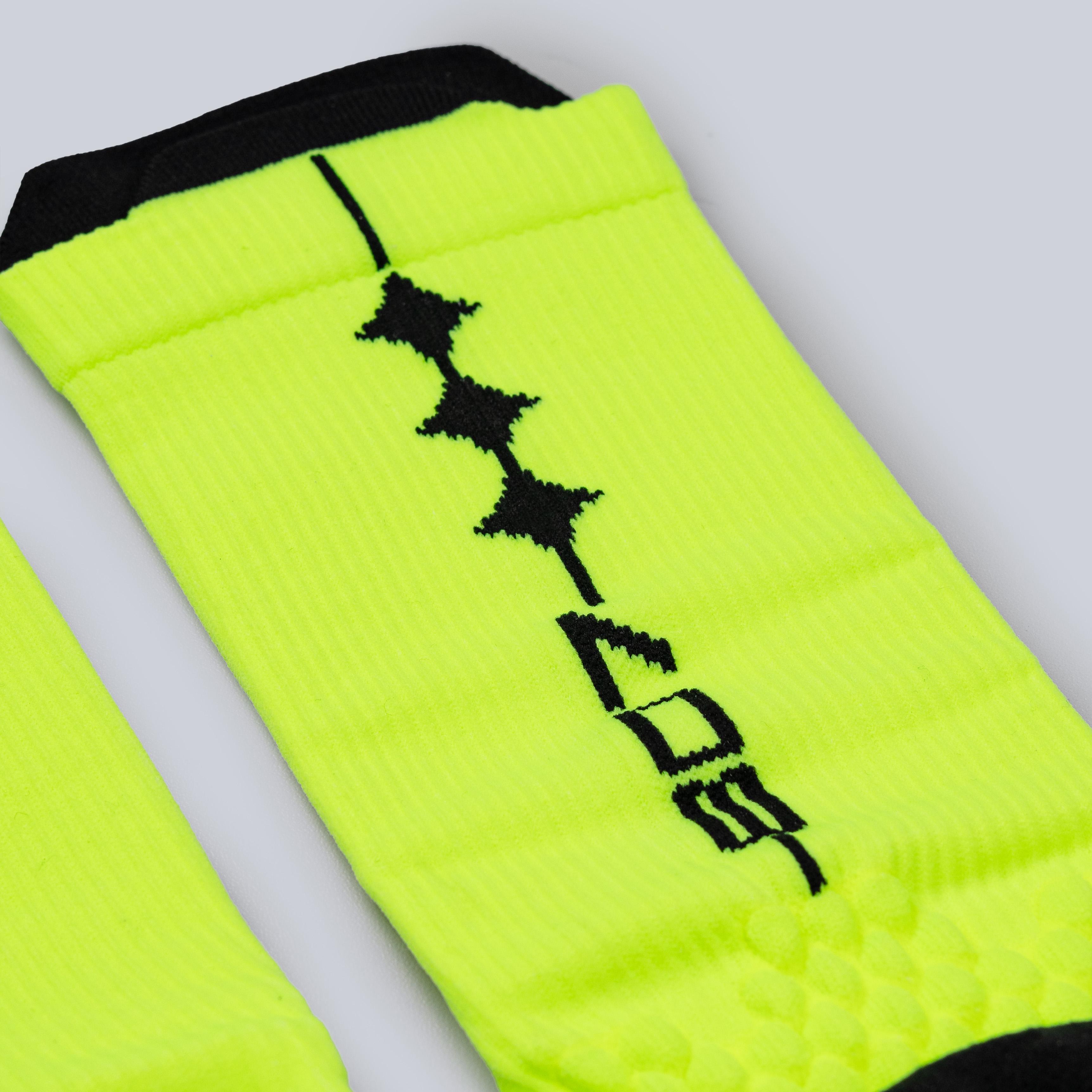 807 Identity Active Neon Running Sock 