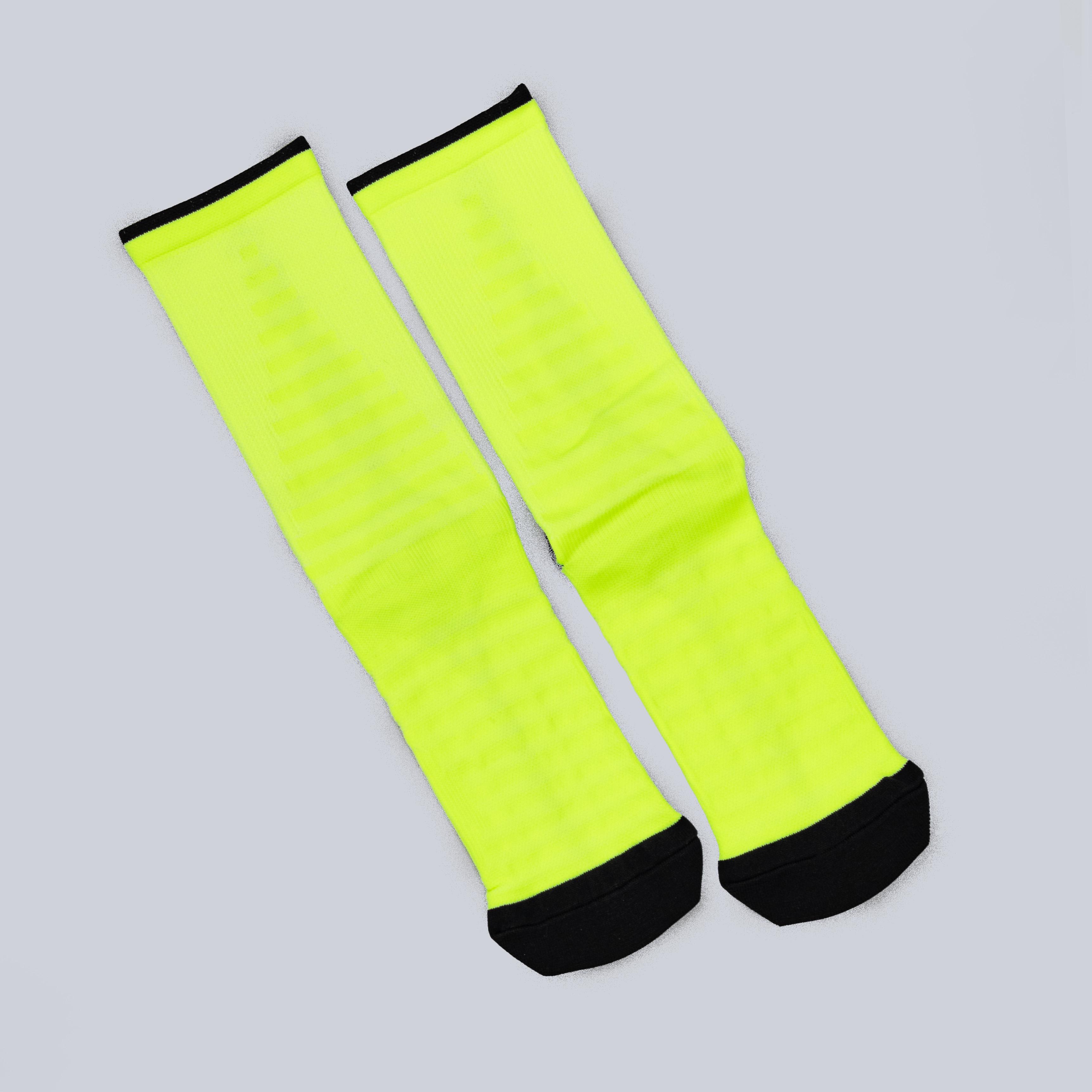 807 Identity Pace Neon Running Sock 