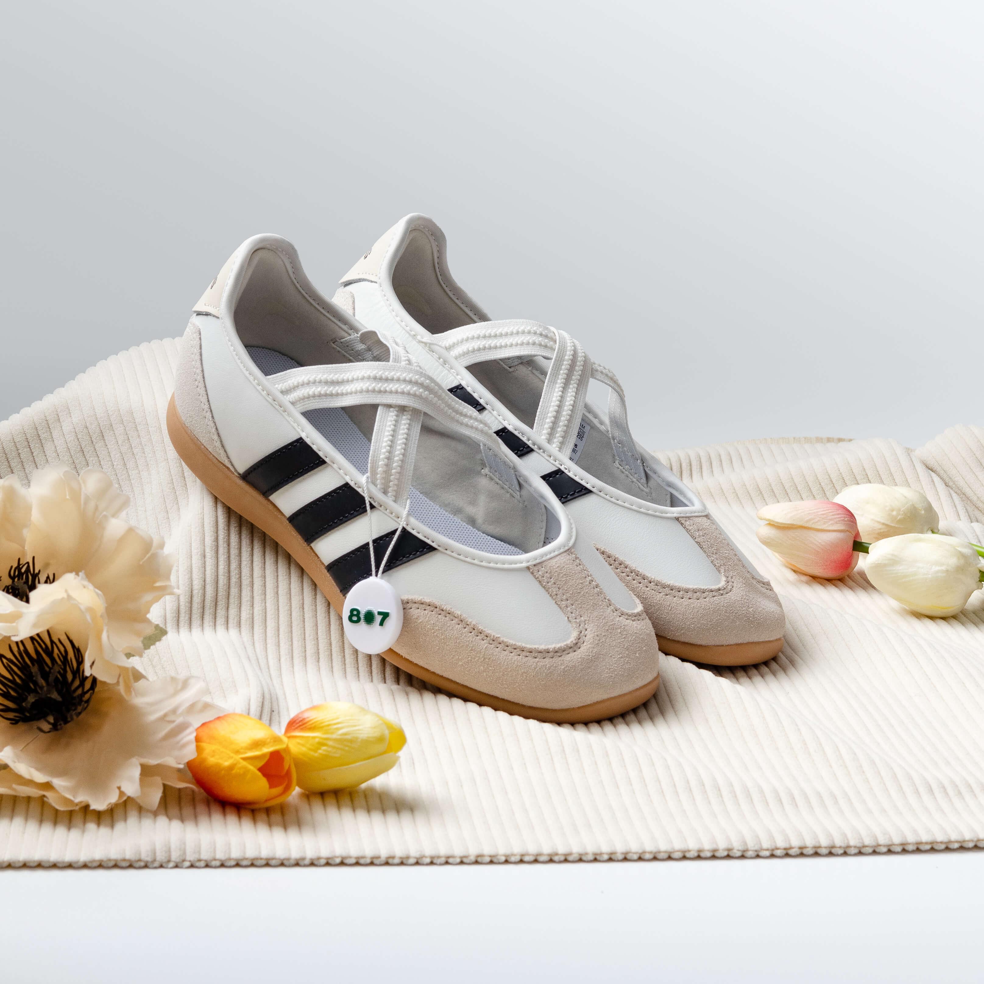 Adidas Barreda Mary Jane White Black Gum