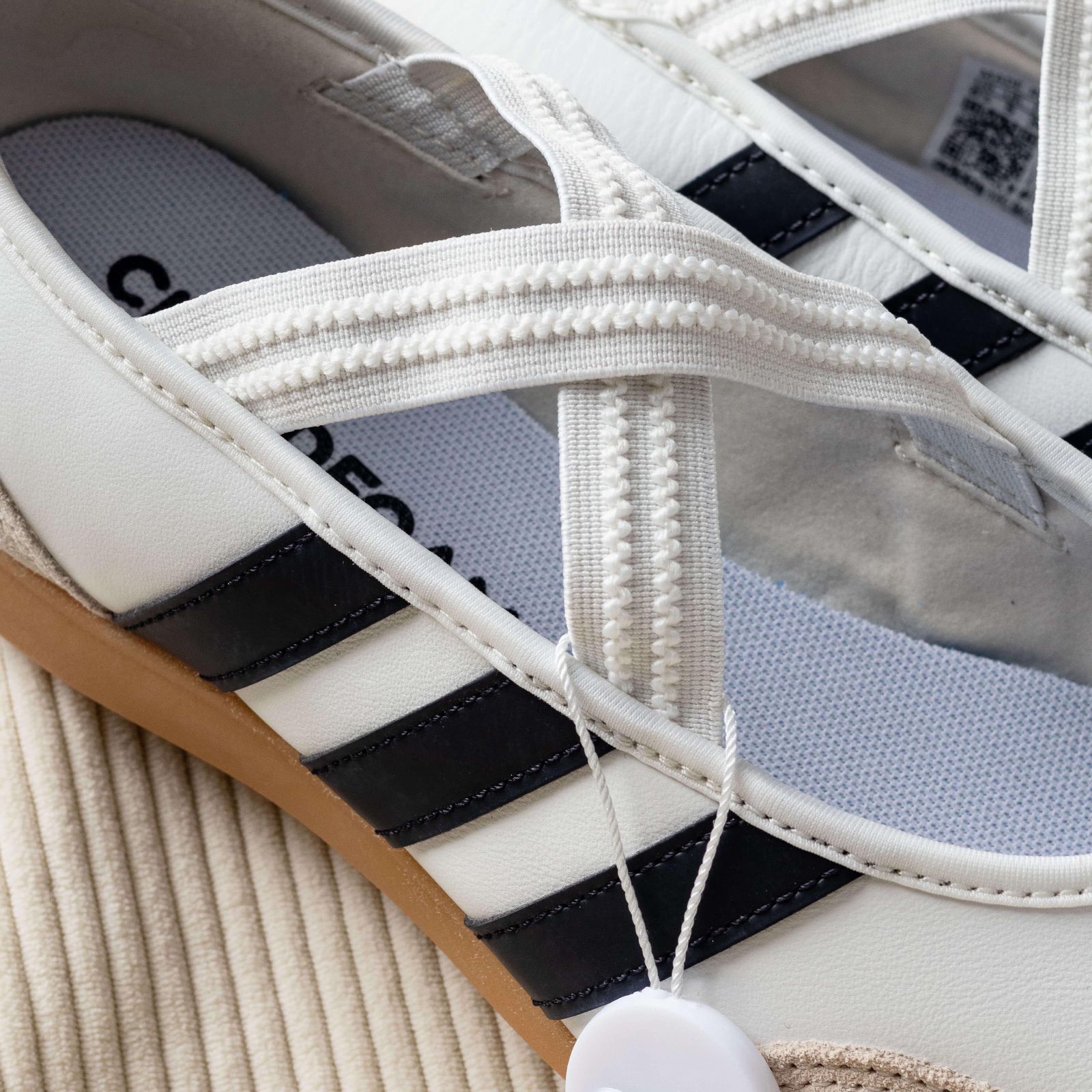 Adidas Barreda Mary Jane White Black Gum
