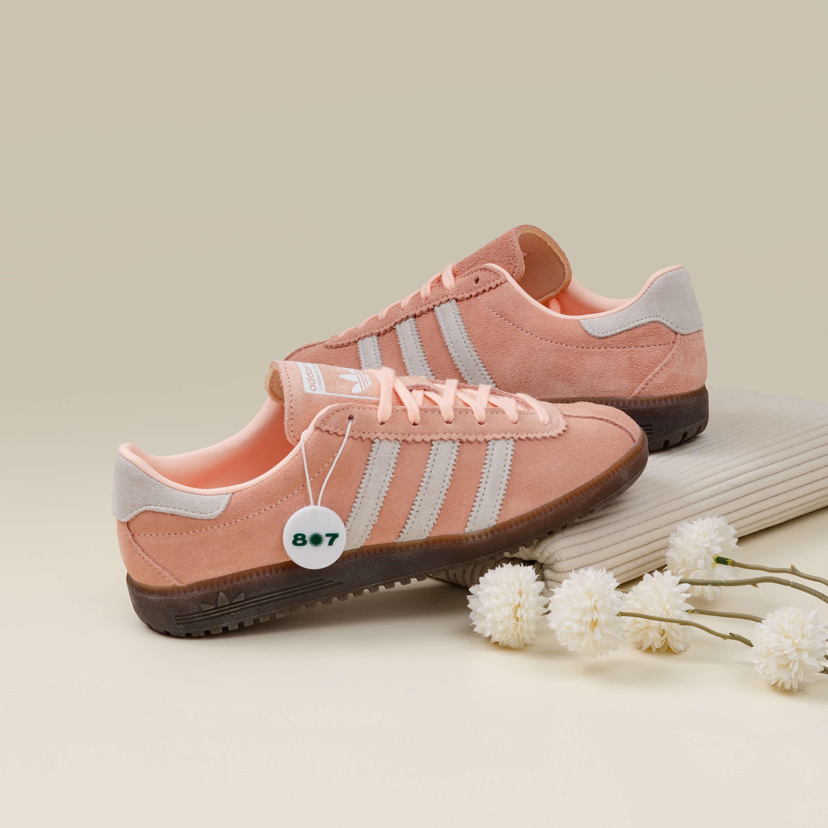 Adidas Bermuda Clear Orange Cloud White Semi Coral