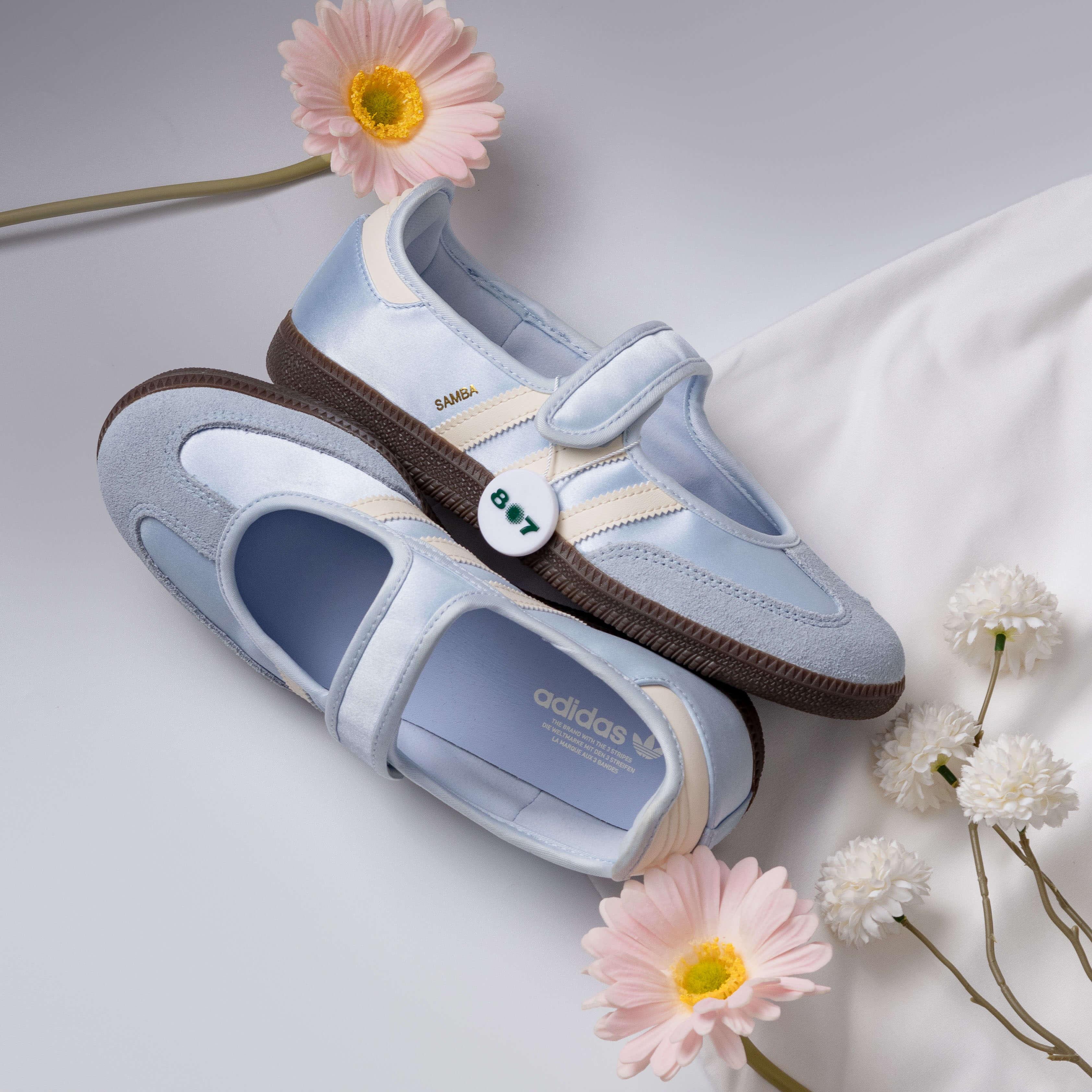 Adidas Samba Jane Crystal Sky Cream White