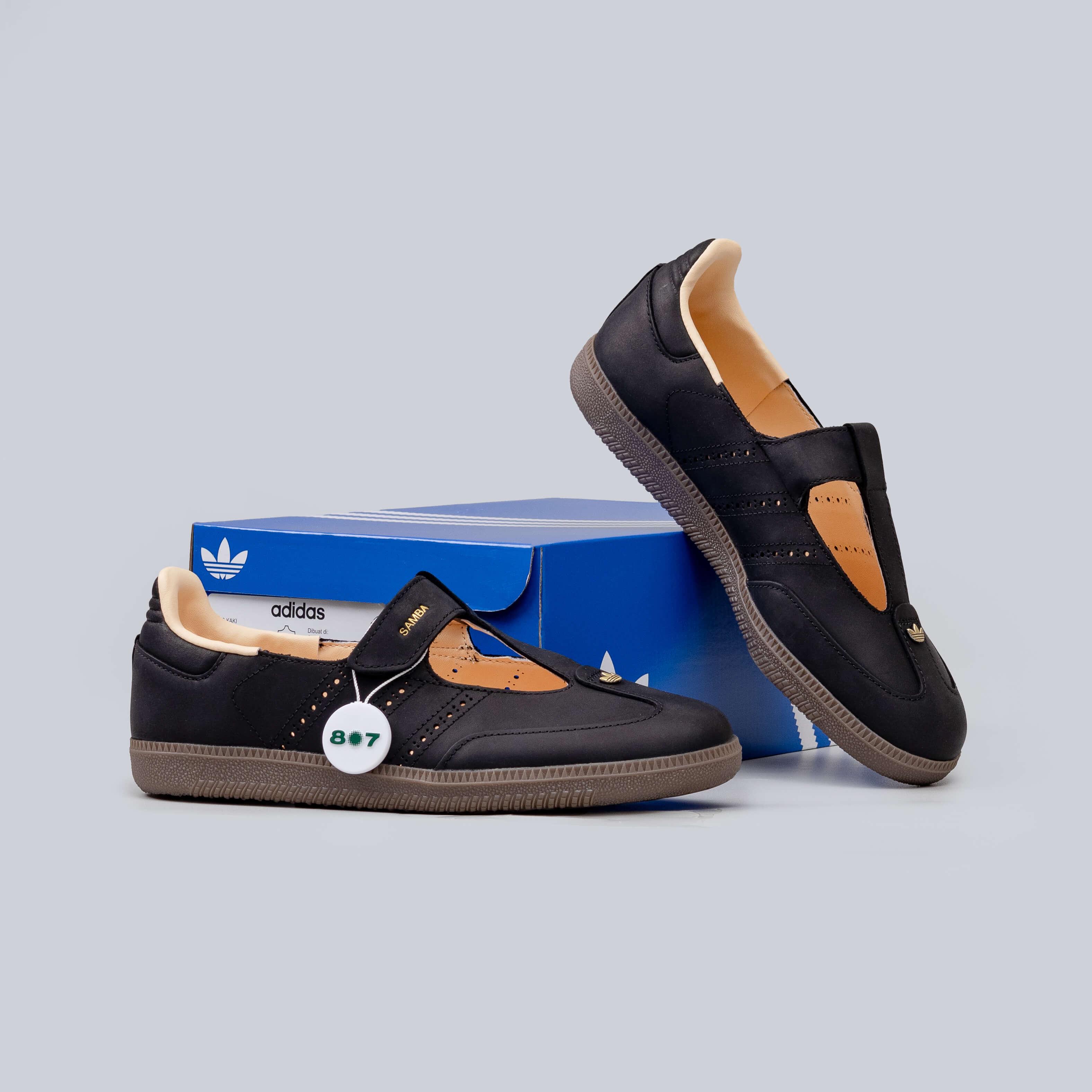 Adidas Samba Jane Leather Core Black 