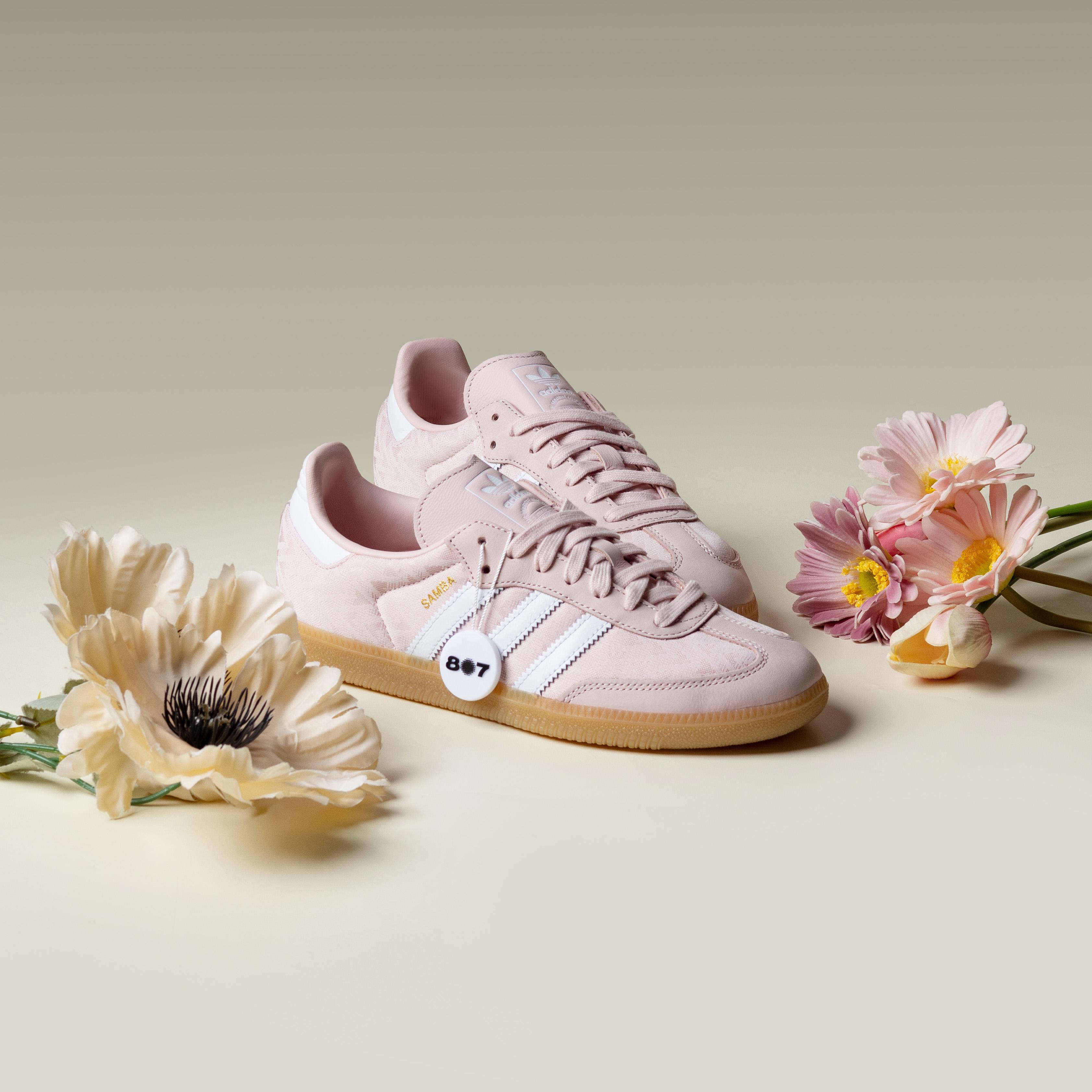 Adidas Samba OG Sandy Pink White Gold 