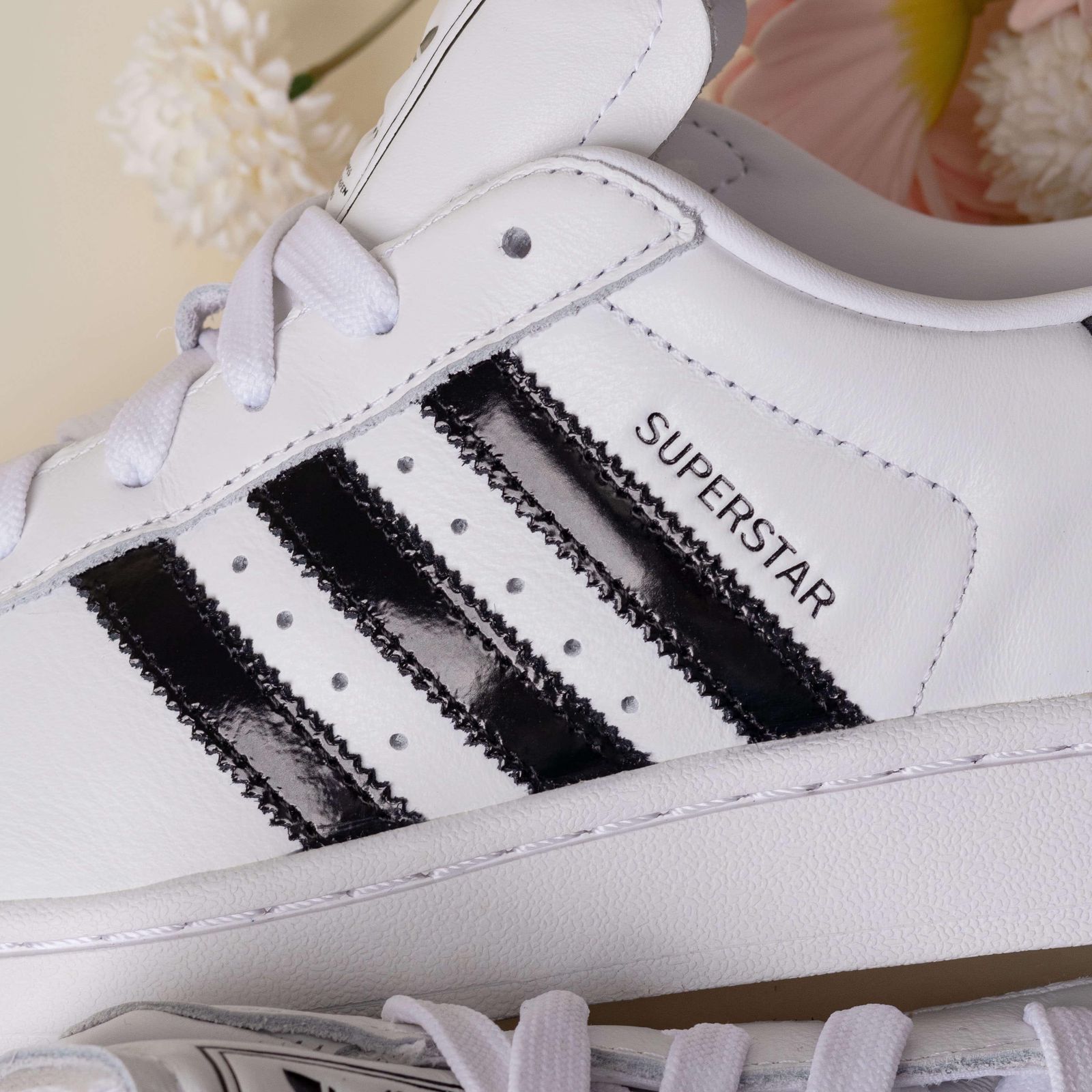 Adidas Superstar II Cloud White Black