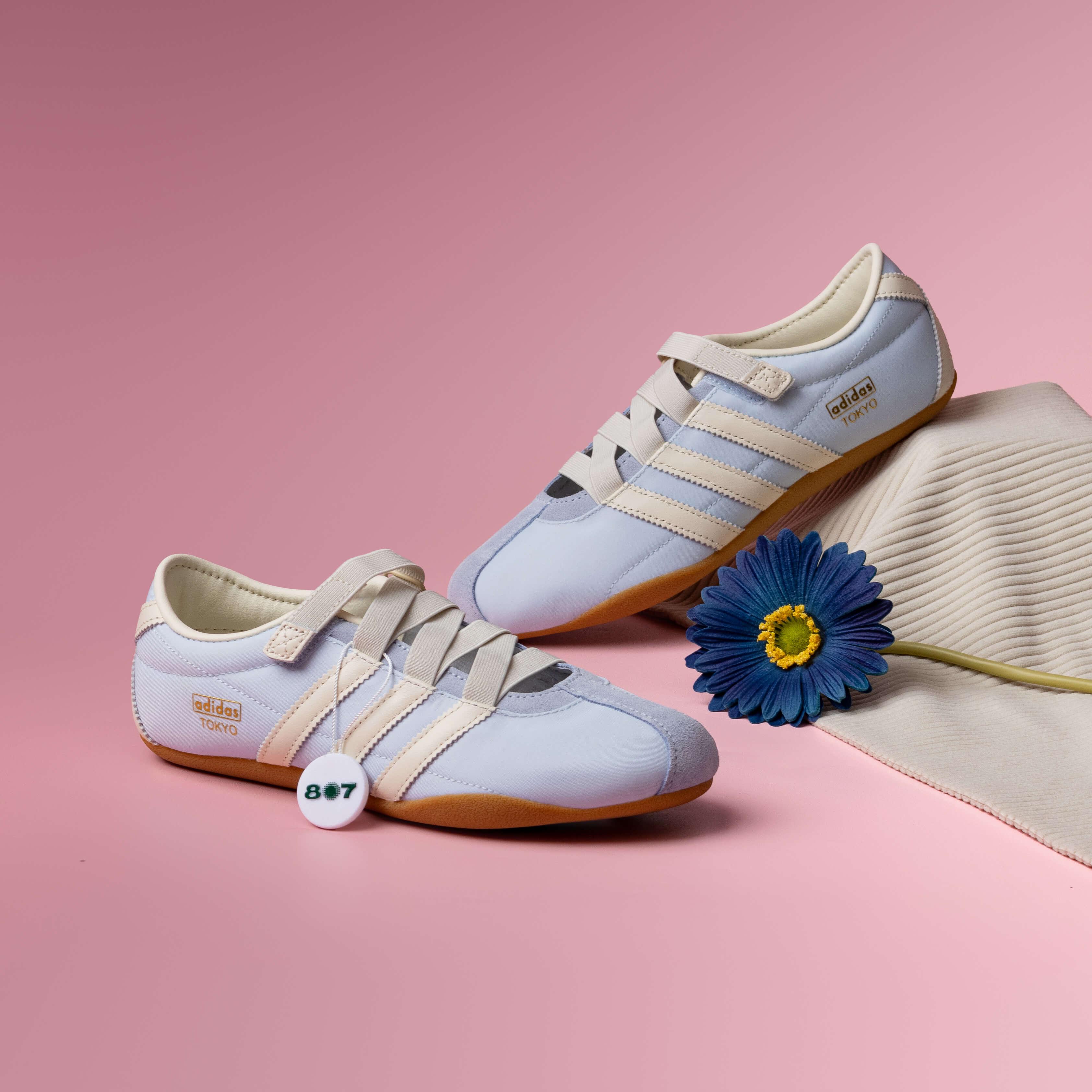 Adidas Tokyo Mary Jane Crystal Sky Cream White