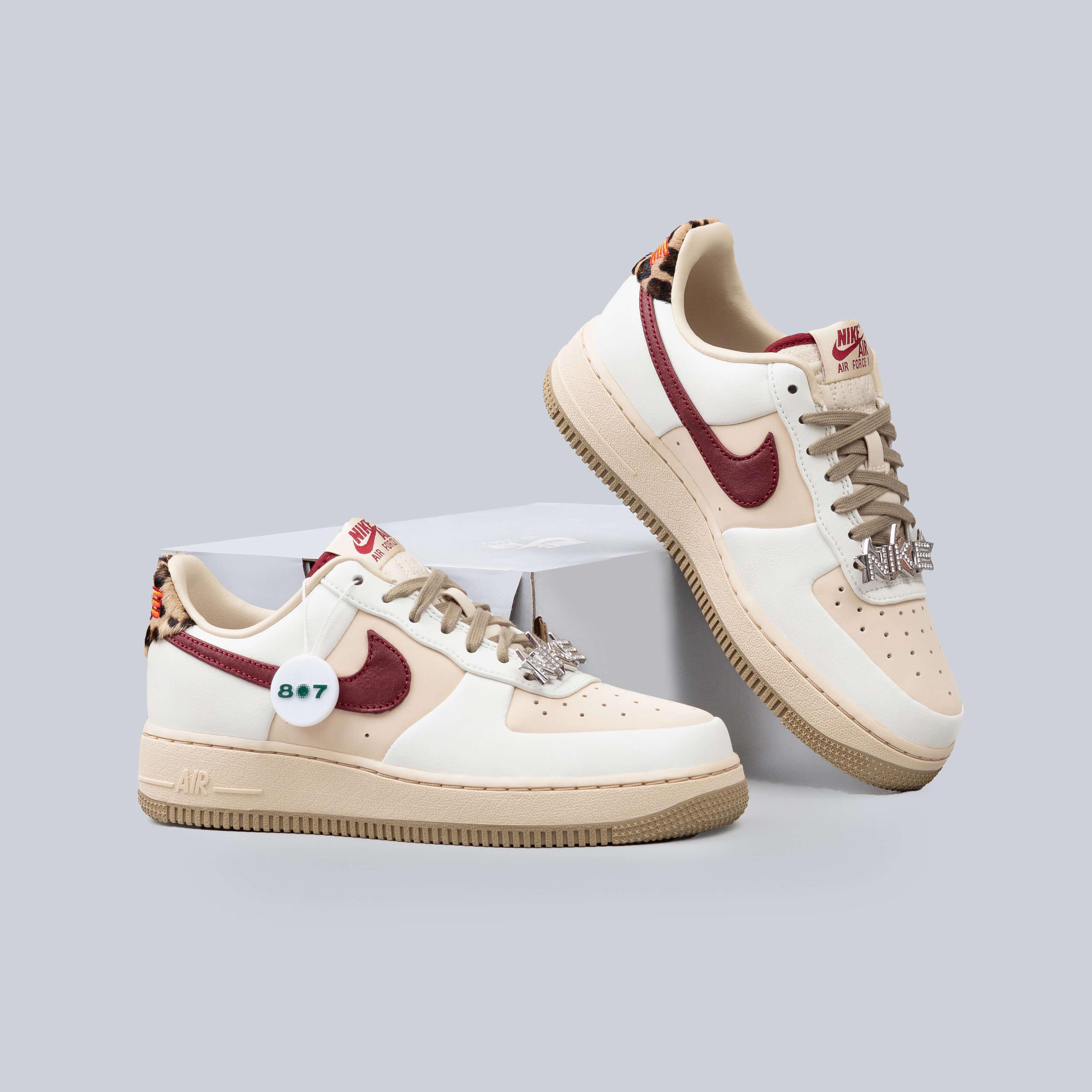 Air Force 1 Low Pearl White Leopard