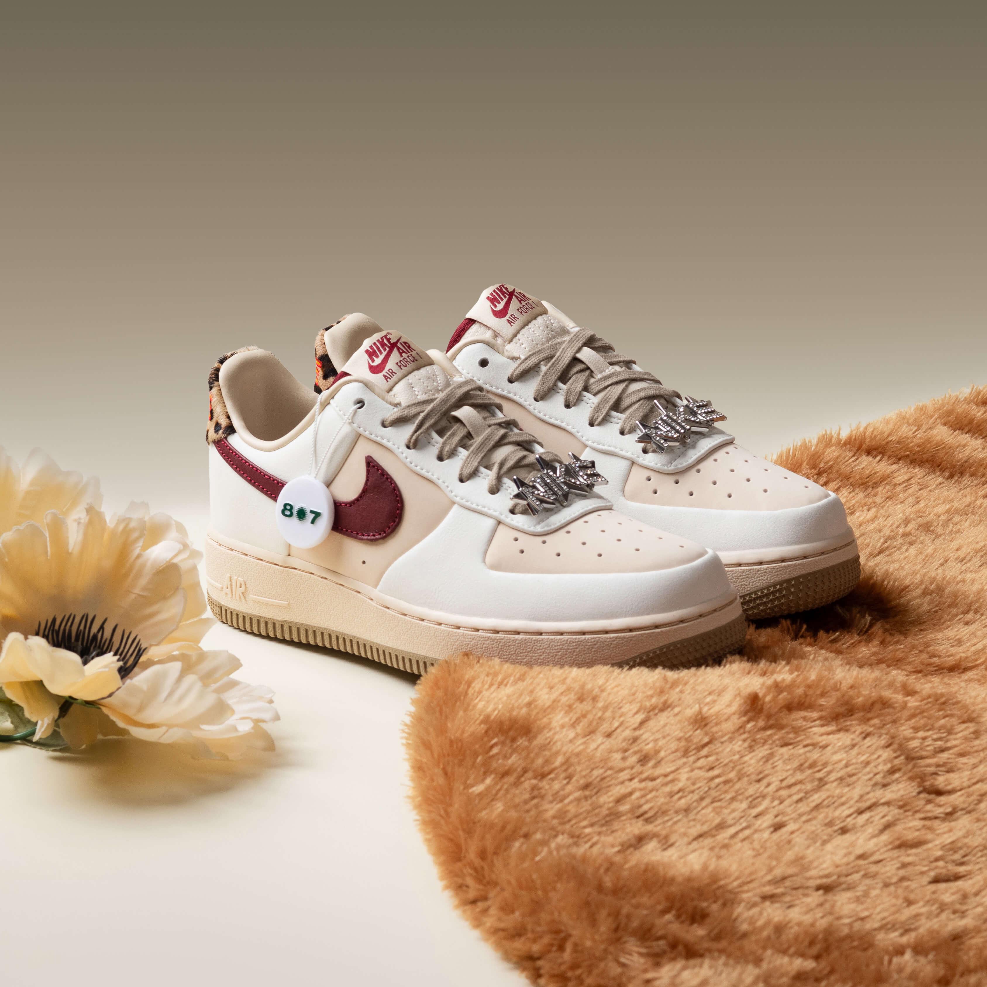 Air Force 1 Low Pearl White Leopard